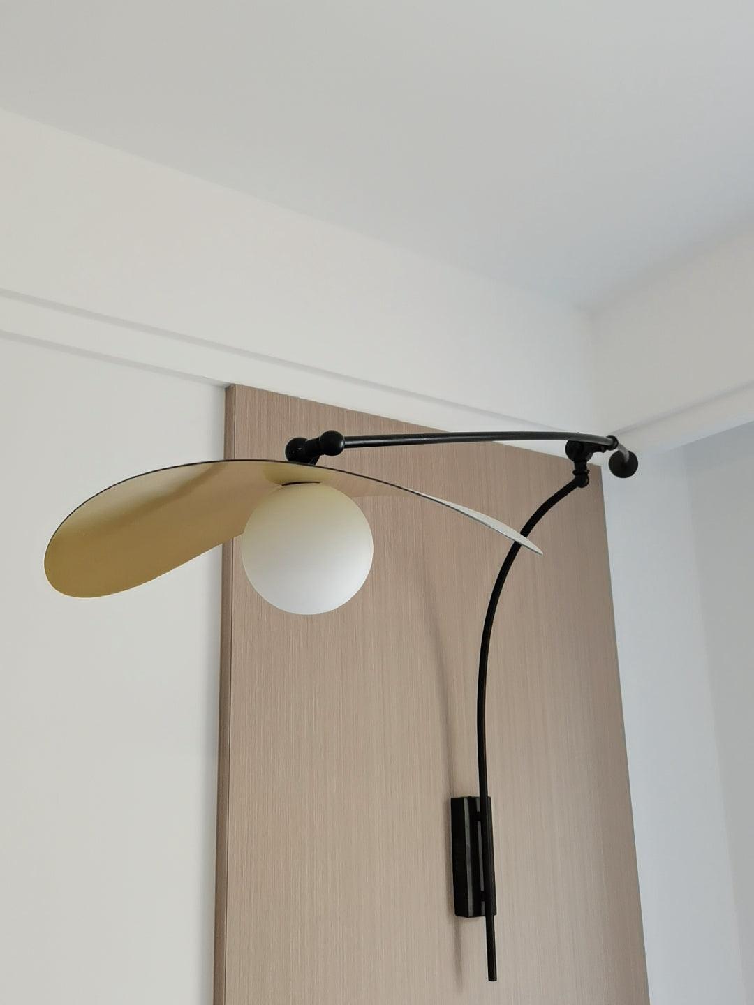 Tirove Glass Minimalist Wall Lamp