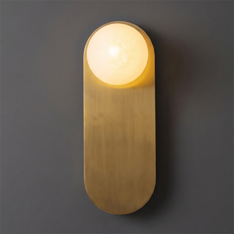 Solford Alabaster Indoor Wall Light