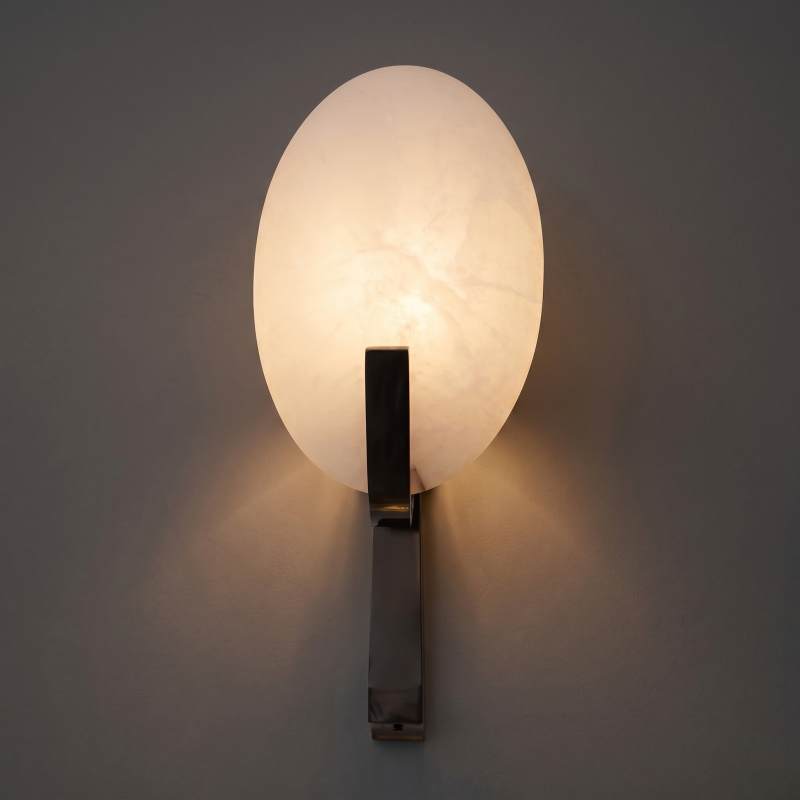 Solford Alabaster Indoor Wall Light
