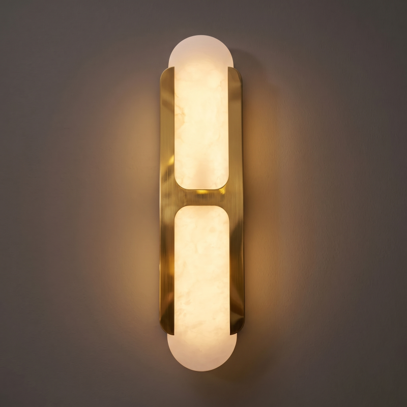 Solford Alabaster Indoor Wall Light
