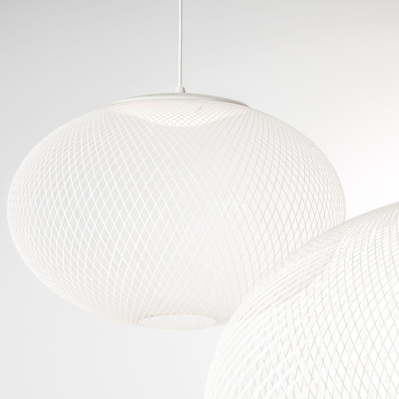 Orelenira Pendant Lamp Metallic Mesh Black