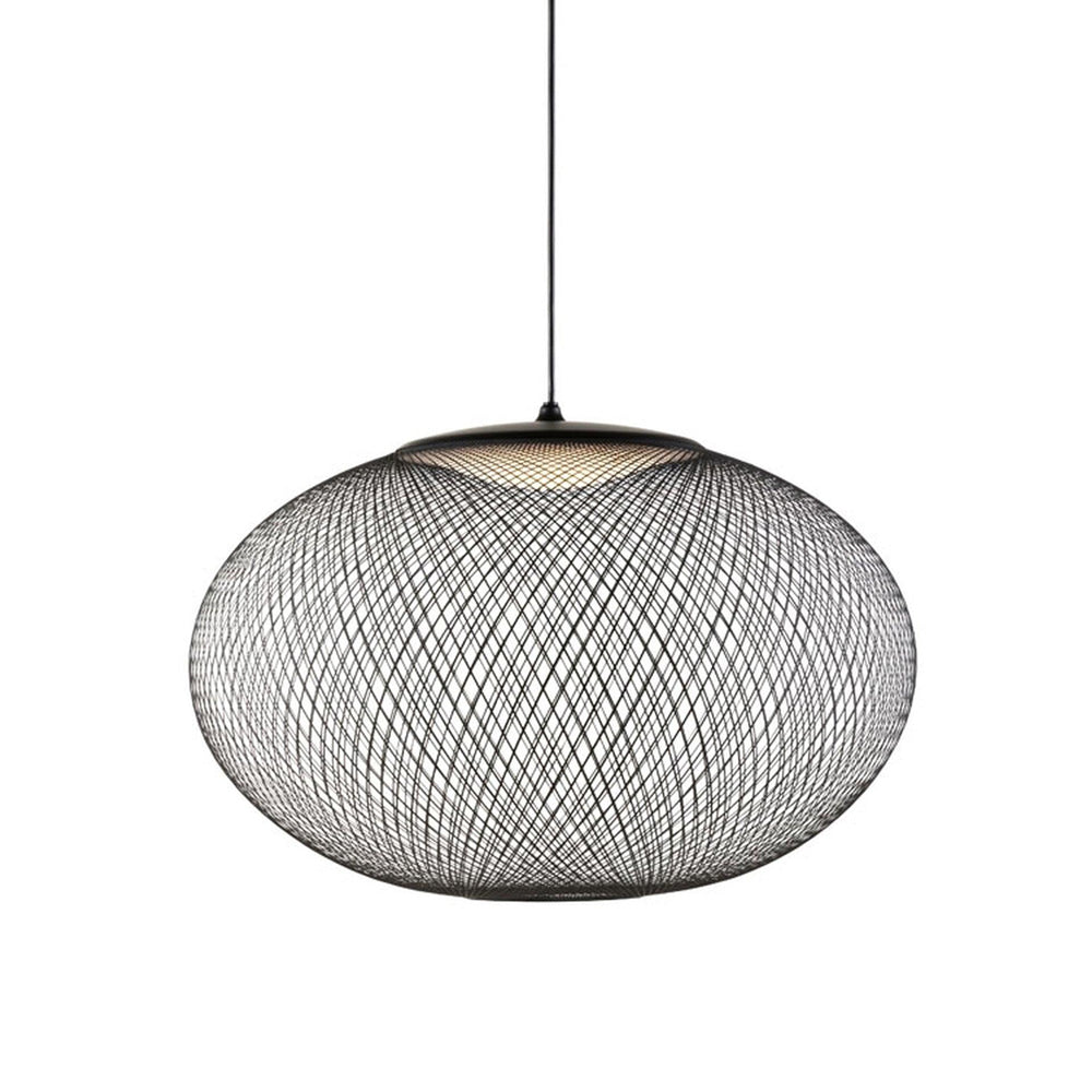 Orelenira Pendant Lamp Metallic Mesh Black