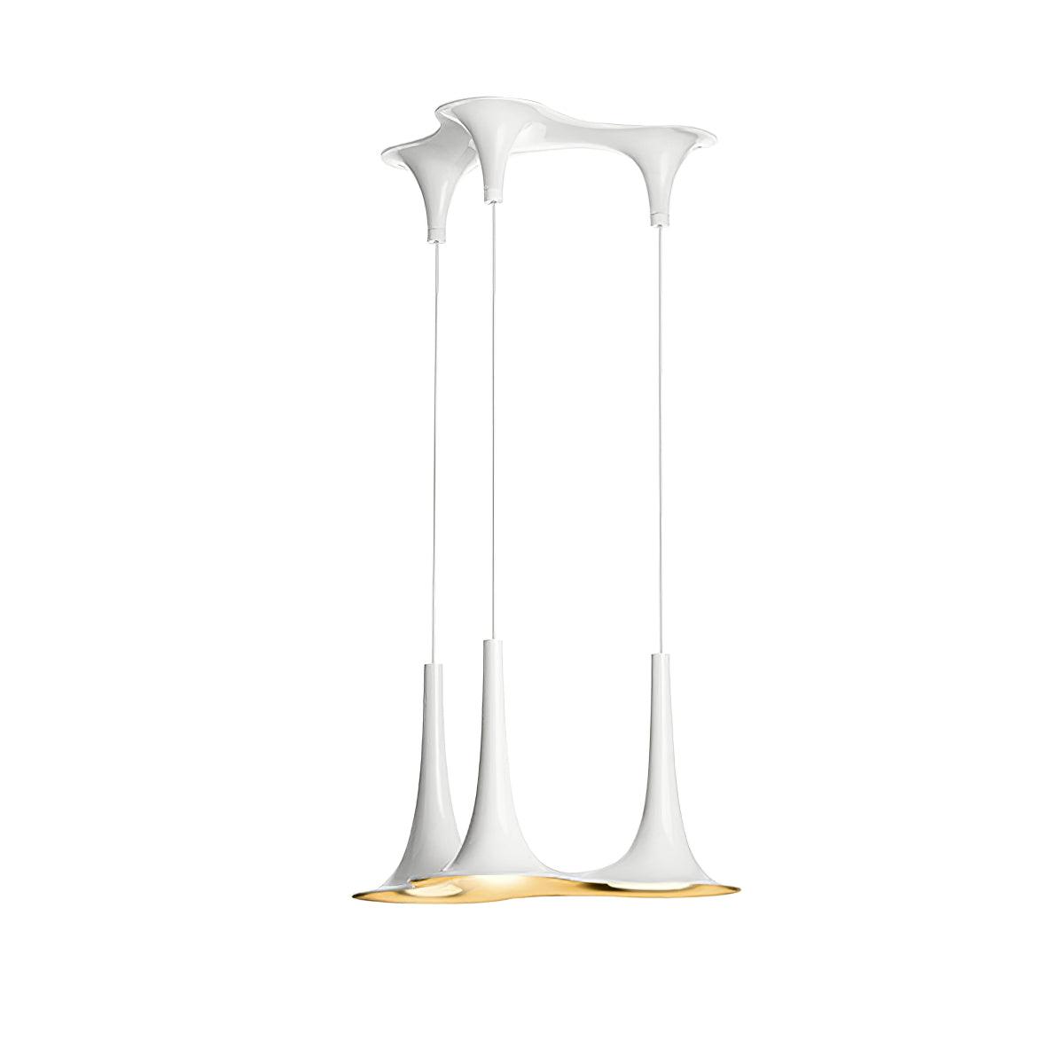 Rominex Pendant Lamp Acrylic Trumpet Shape Contemporary