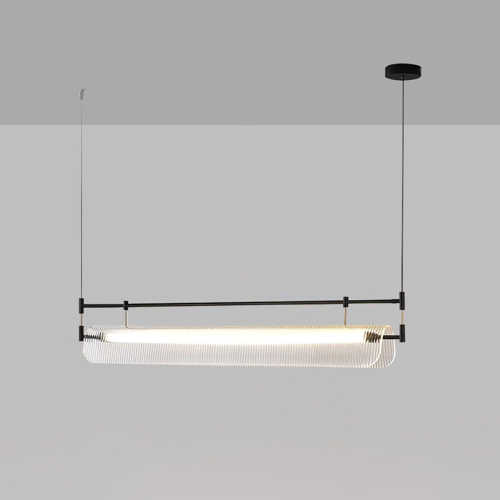 Meldo Chandelier Linear Strip Acrylic Long