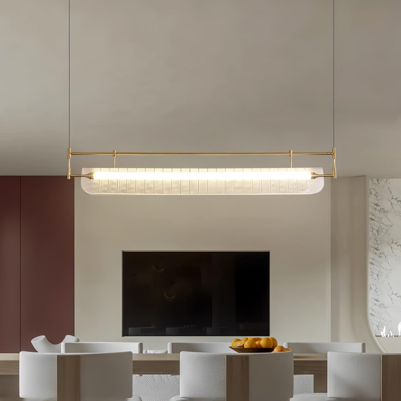Meldo Chandelier Linear Strip Acrylic Long