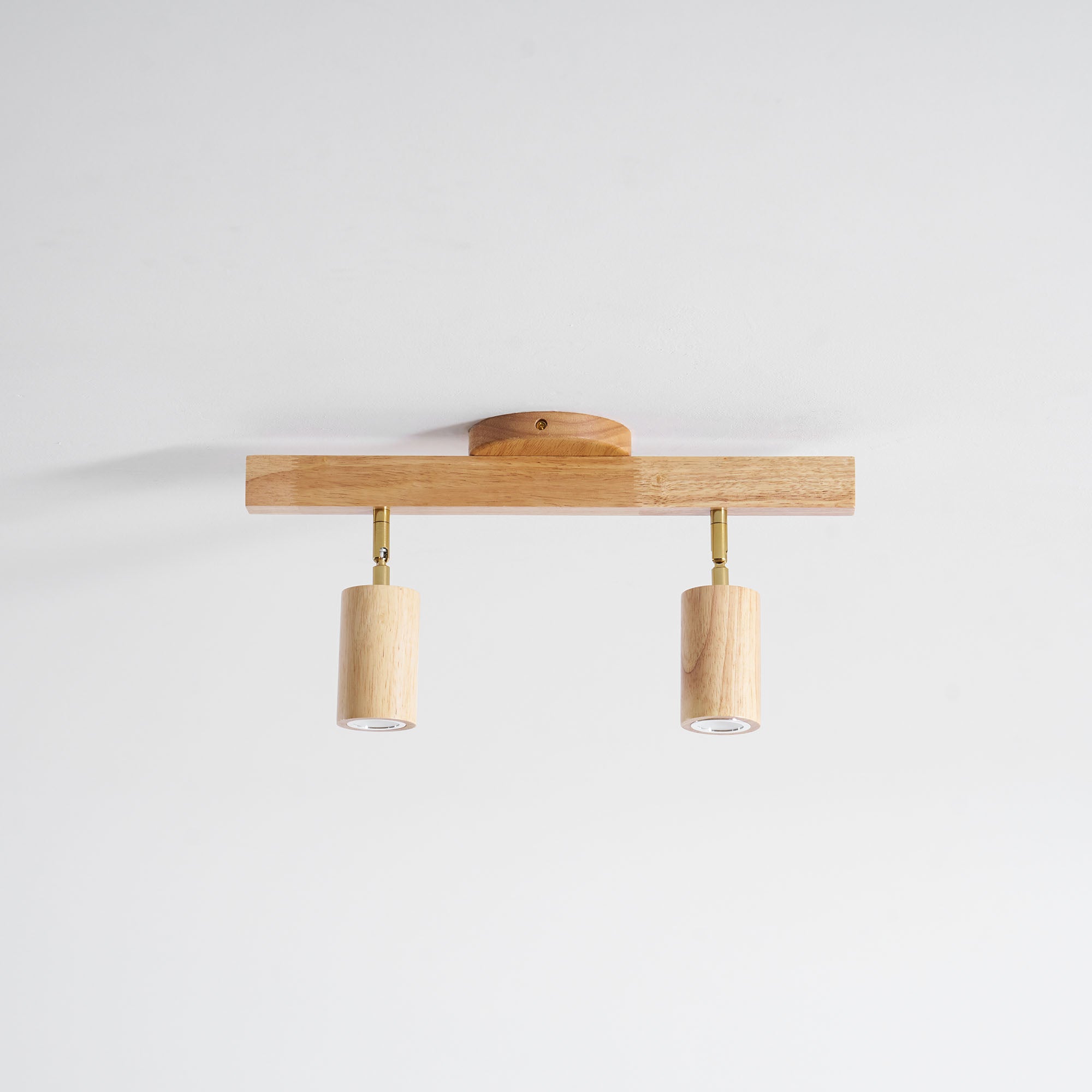 Valestone Wood Beam Spotlight Flush Mount Ceiling Light
