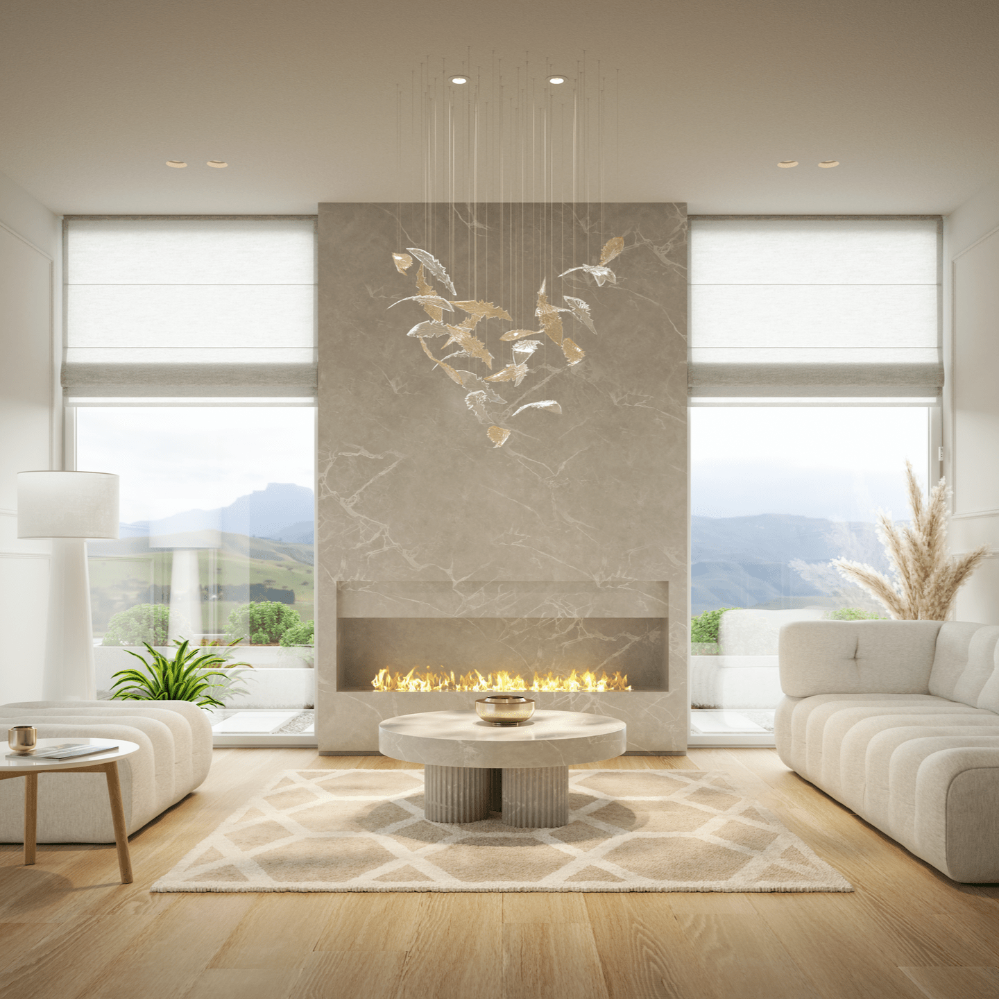 Orinila Glass Pendant Light