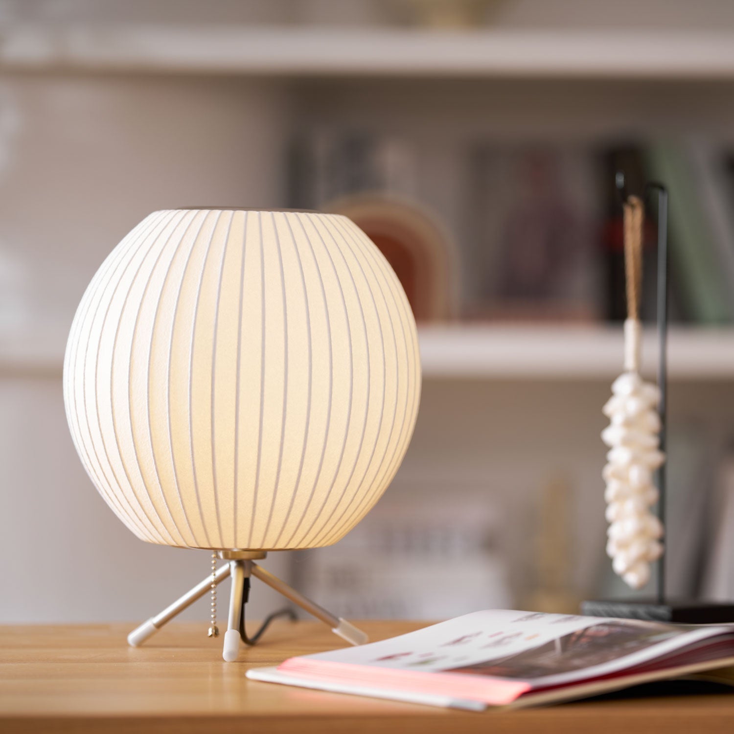 Rostix Steel Minimalist Table Lamp