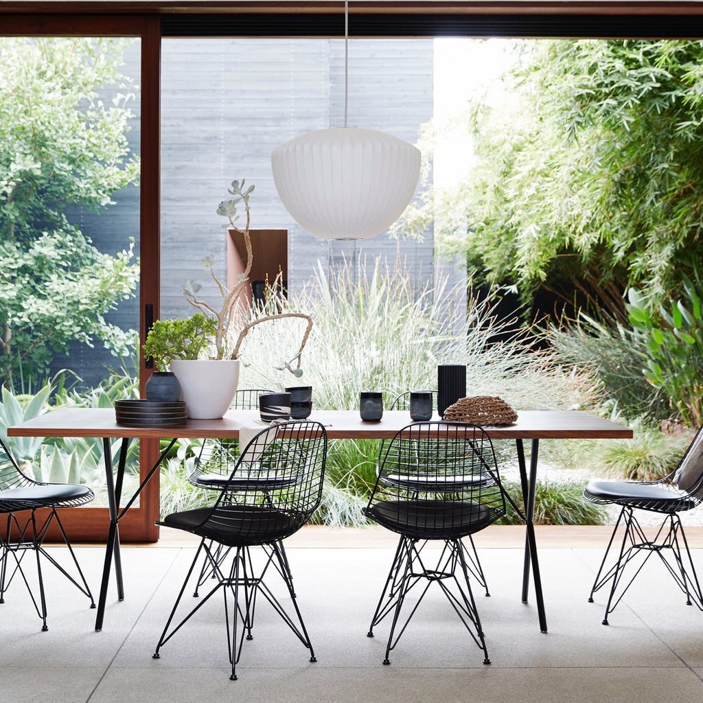 Bis Silk & Steel Pendant Lamp