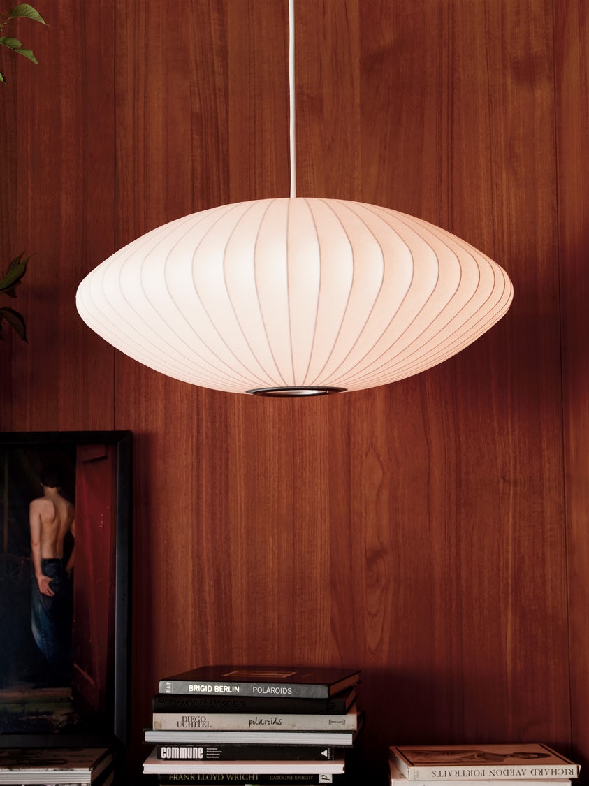 Bis Silk & Steel Pendant Lamp