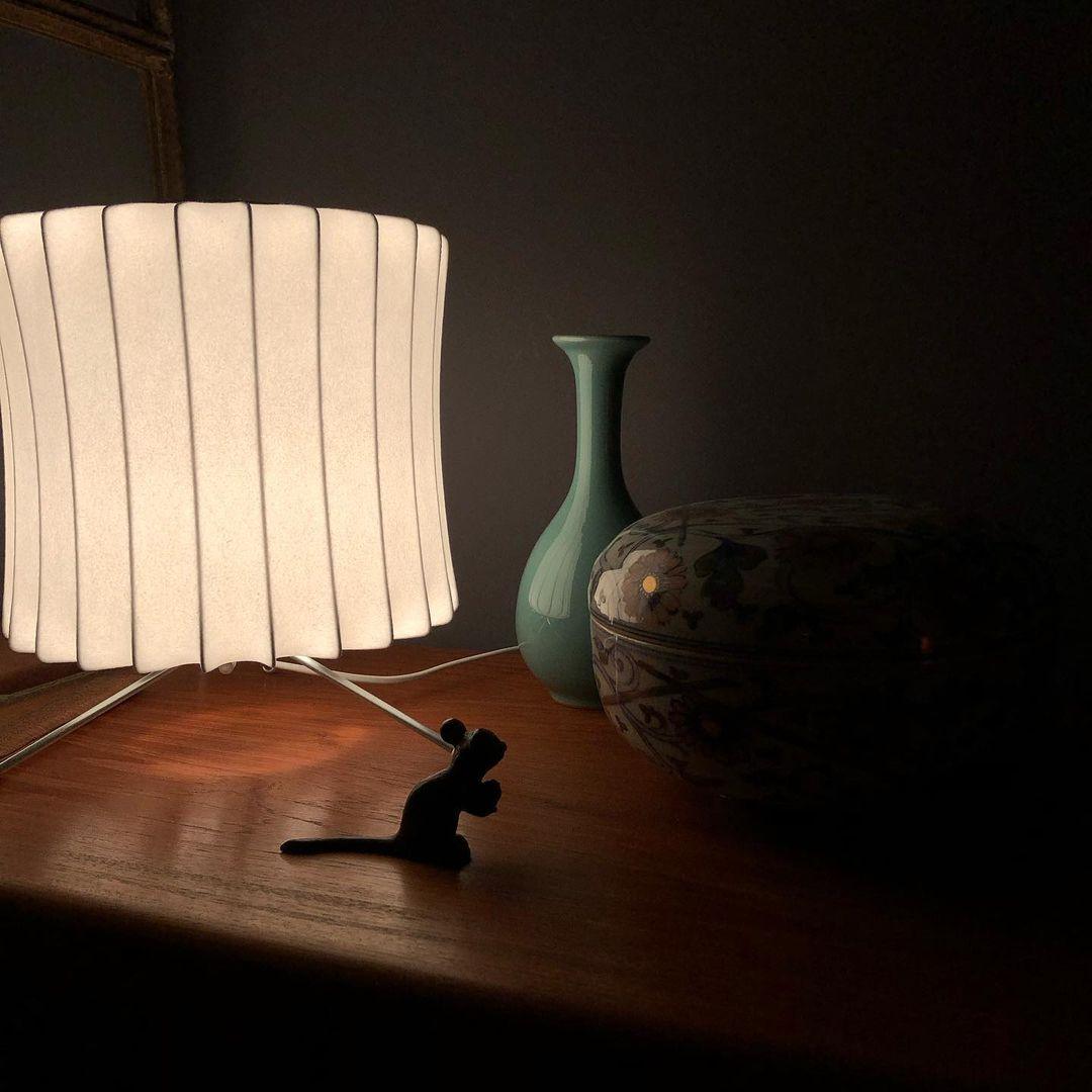 Rostix Steel Minimalist Table Lamp