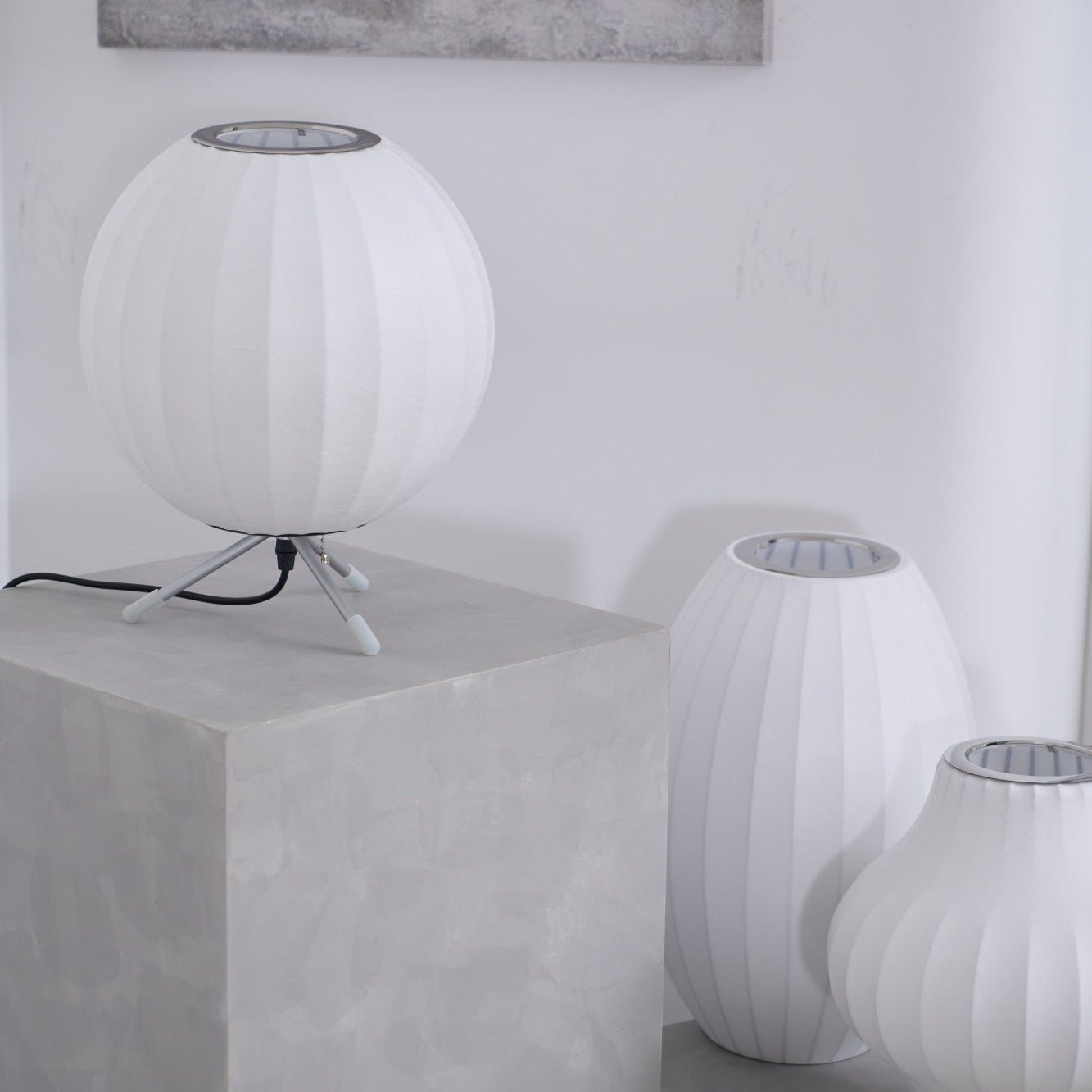 Rostix Steel Minimalist Table Lamp