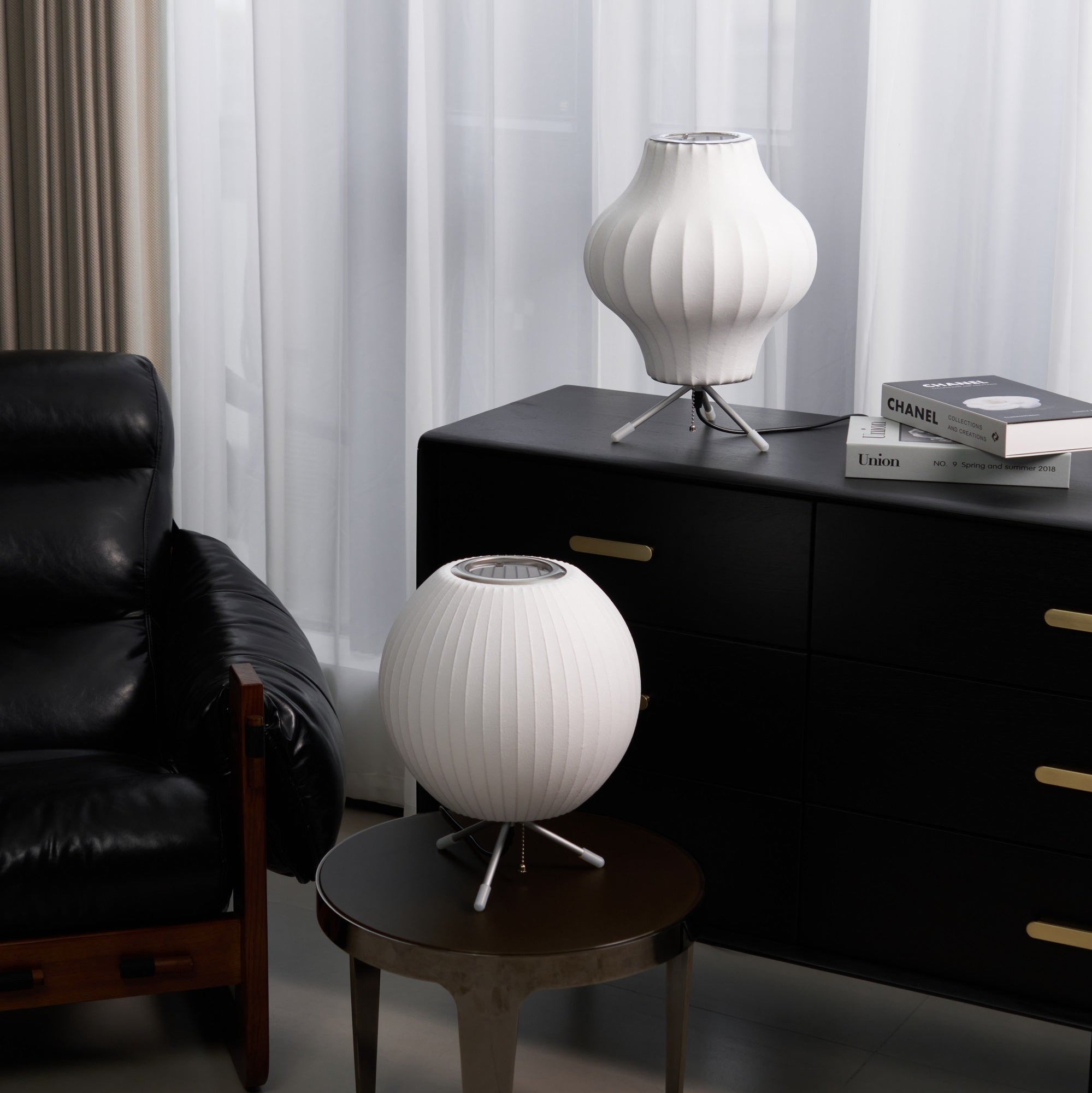 Rostix Steel Minimalist Table Lamp
