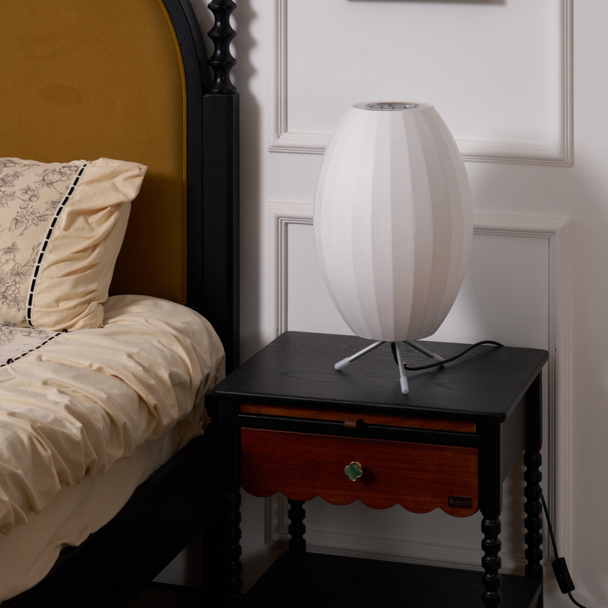 Rostix Steel Minimalist Table Lamp