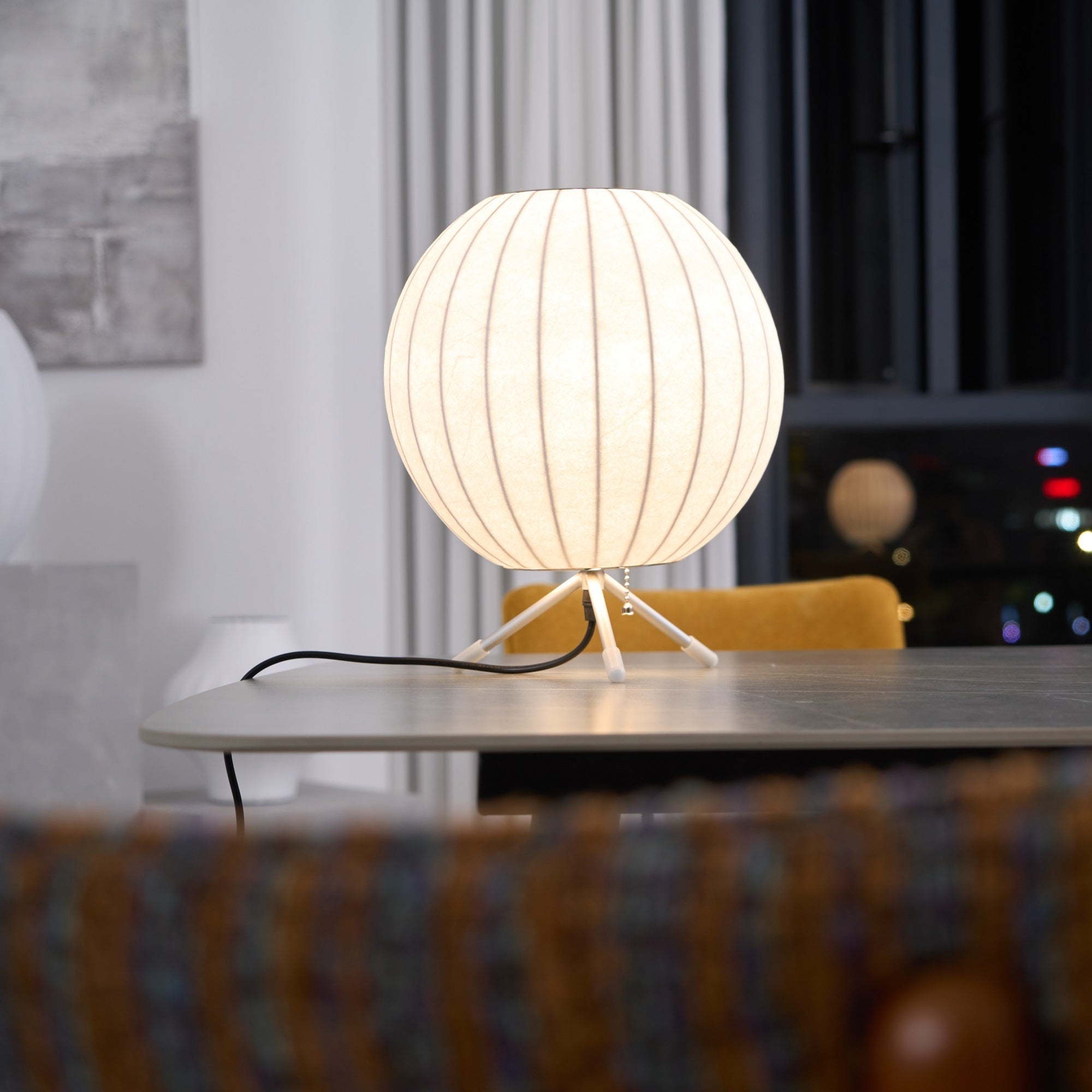 Rostix Steel Minimalist Table Lamp