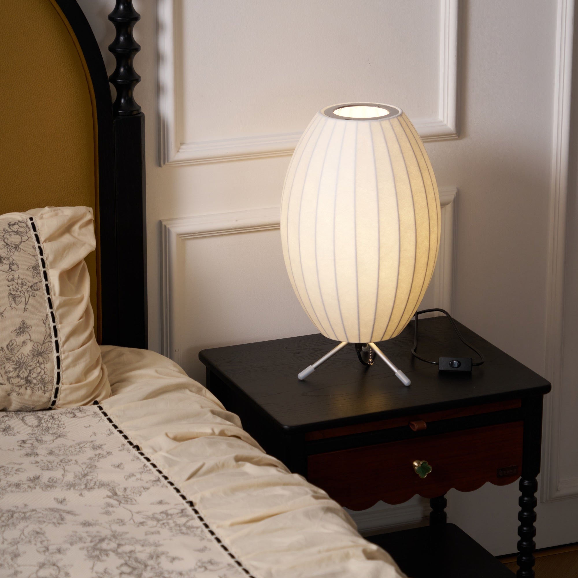 Rostix Steel Minimalist Table Lamp