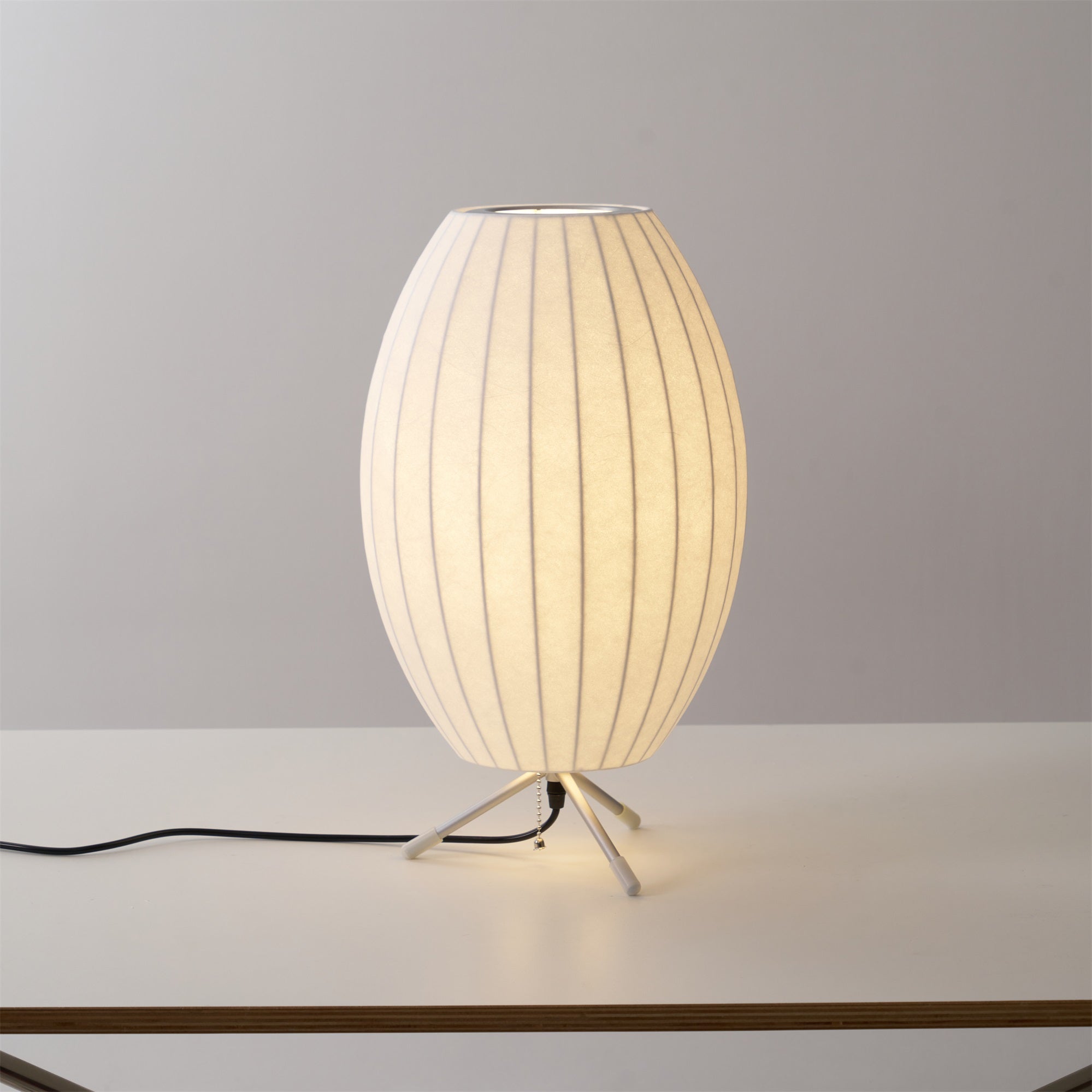 Rostix Steel Minimalist Table Lamp