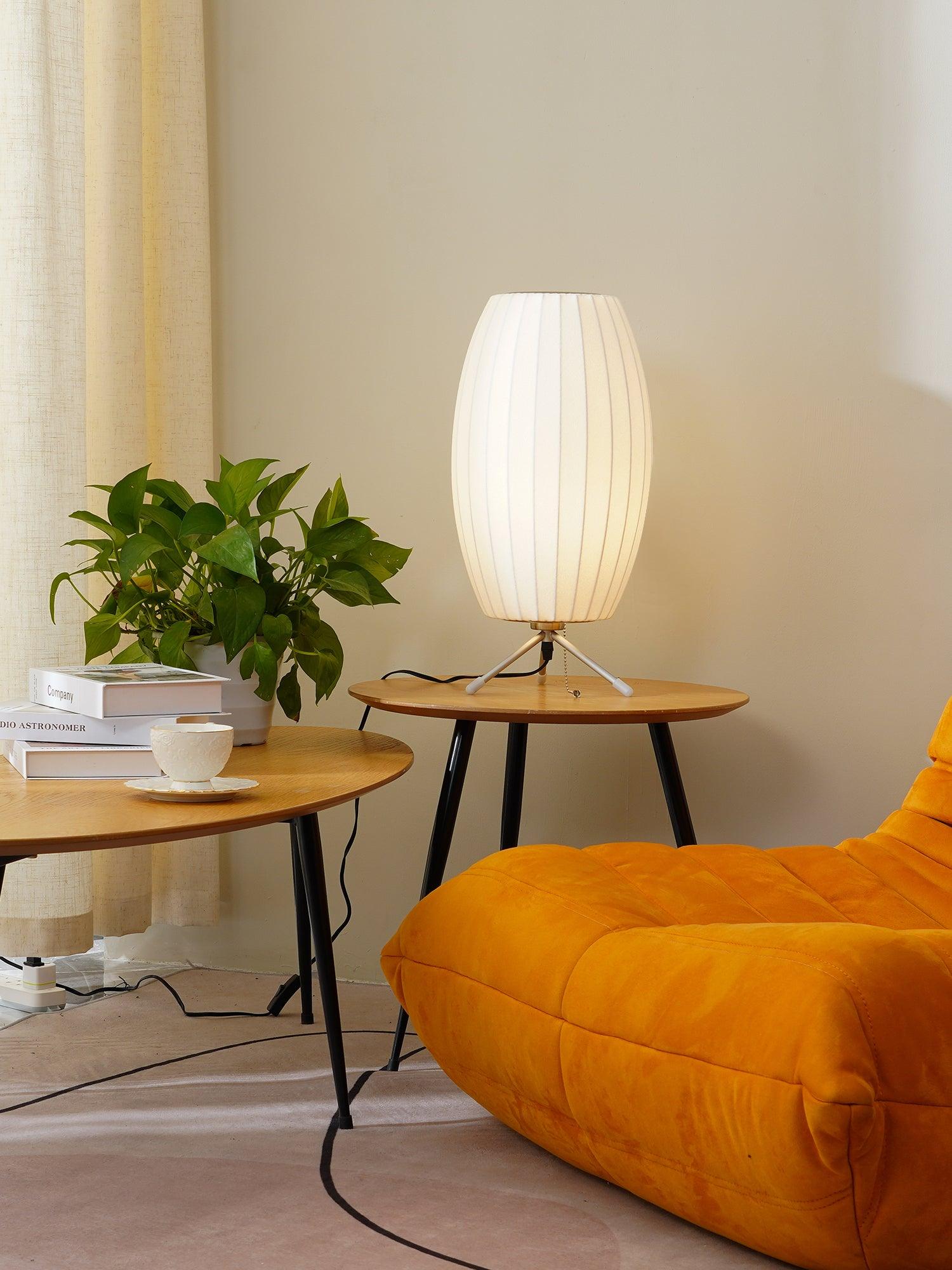 Rostix Steel Minimalist Table Lamp