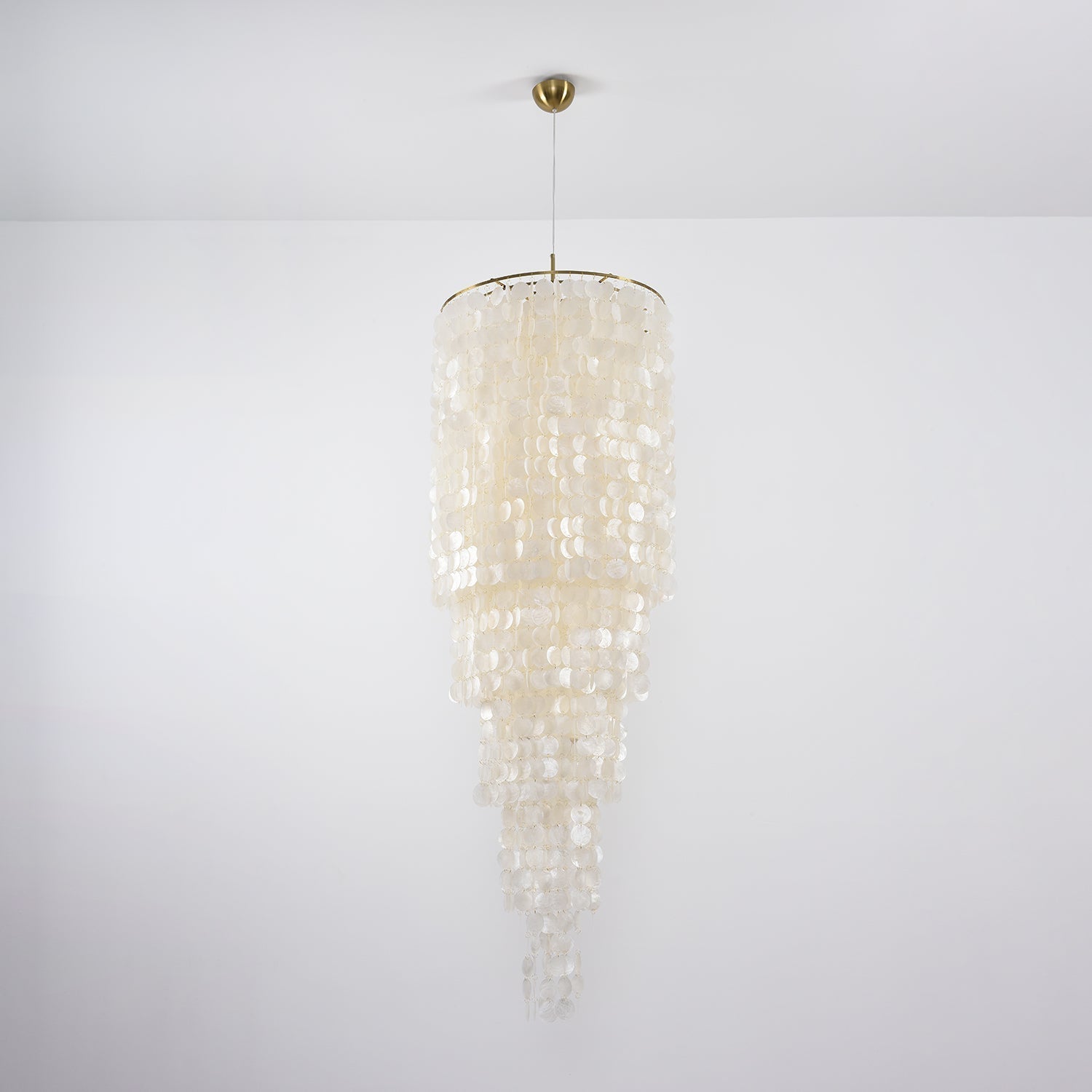 Eloryra Cascading Shell Chandelier