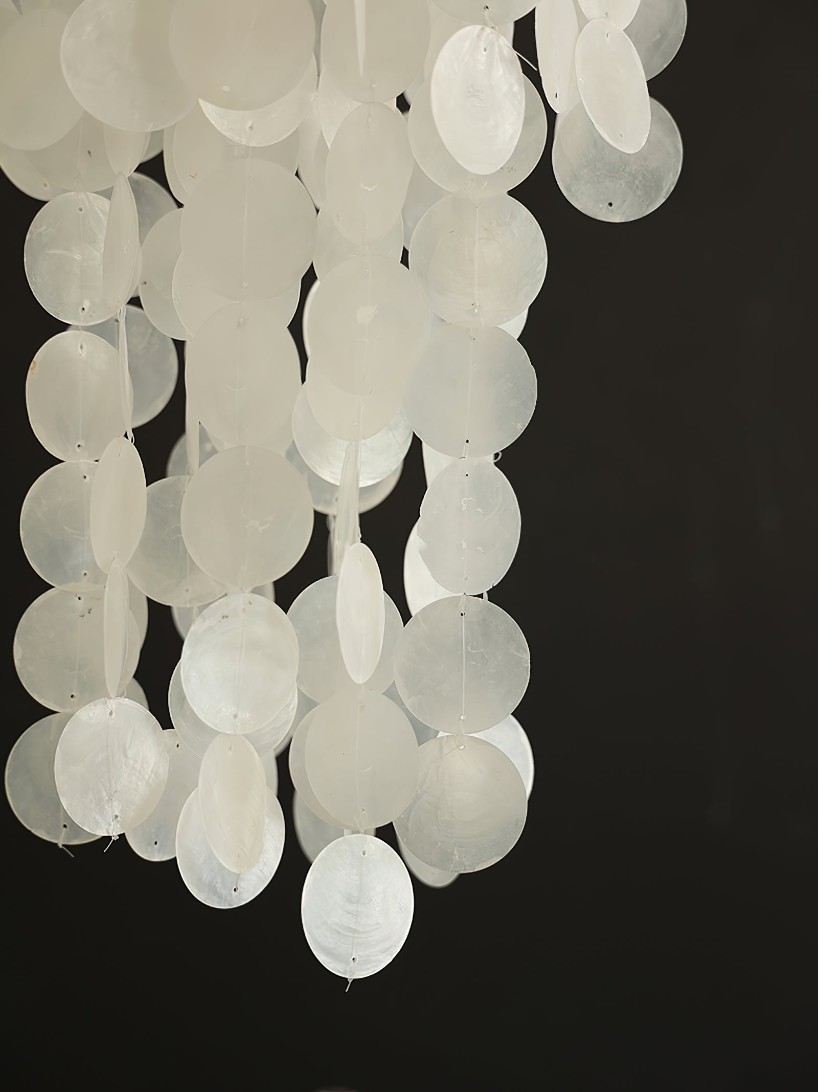 Eloryra Cascading Shell Chandelier