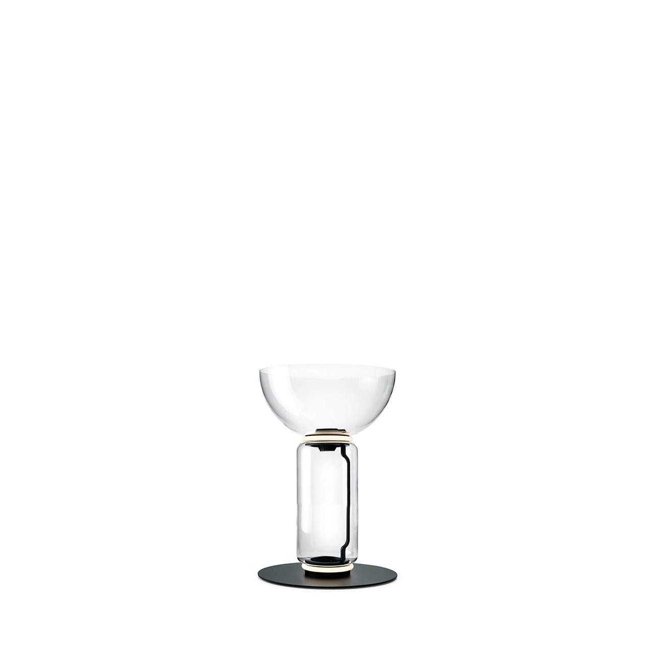 Cyrilys Floor Lamp Bamboo Glass