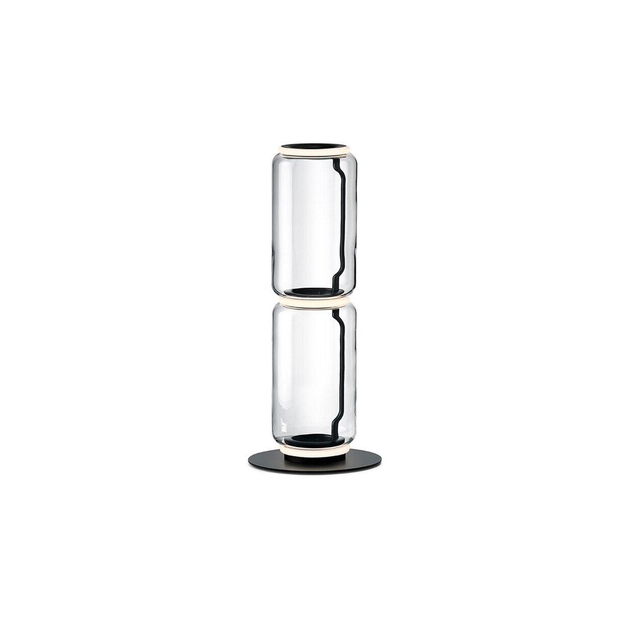 Cyrilys Floor Lamp Bamboo Glass