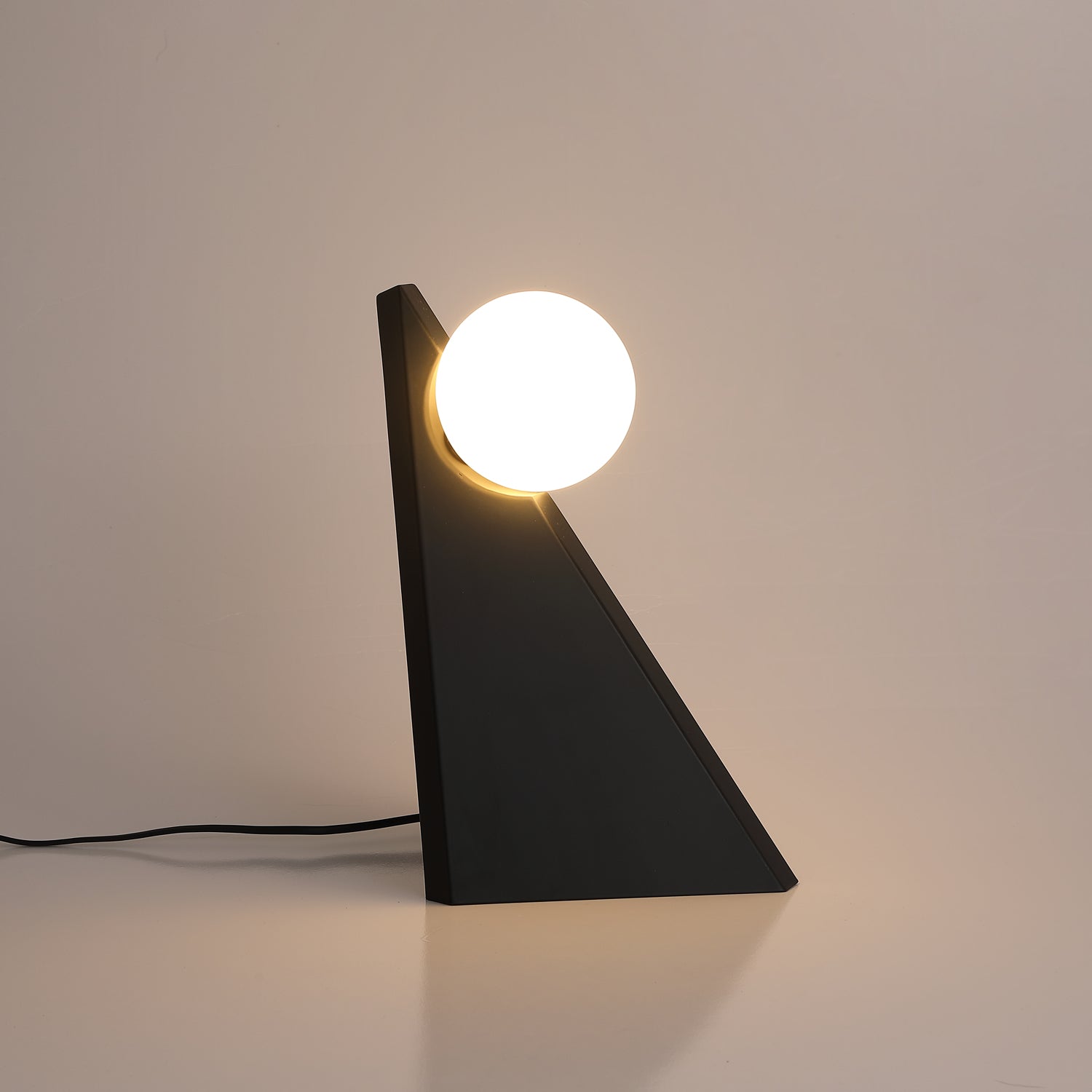 Nixie Geometric Glass Table Lamp