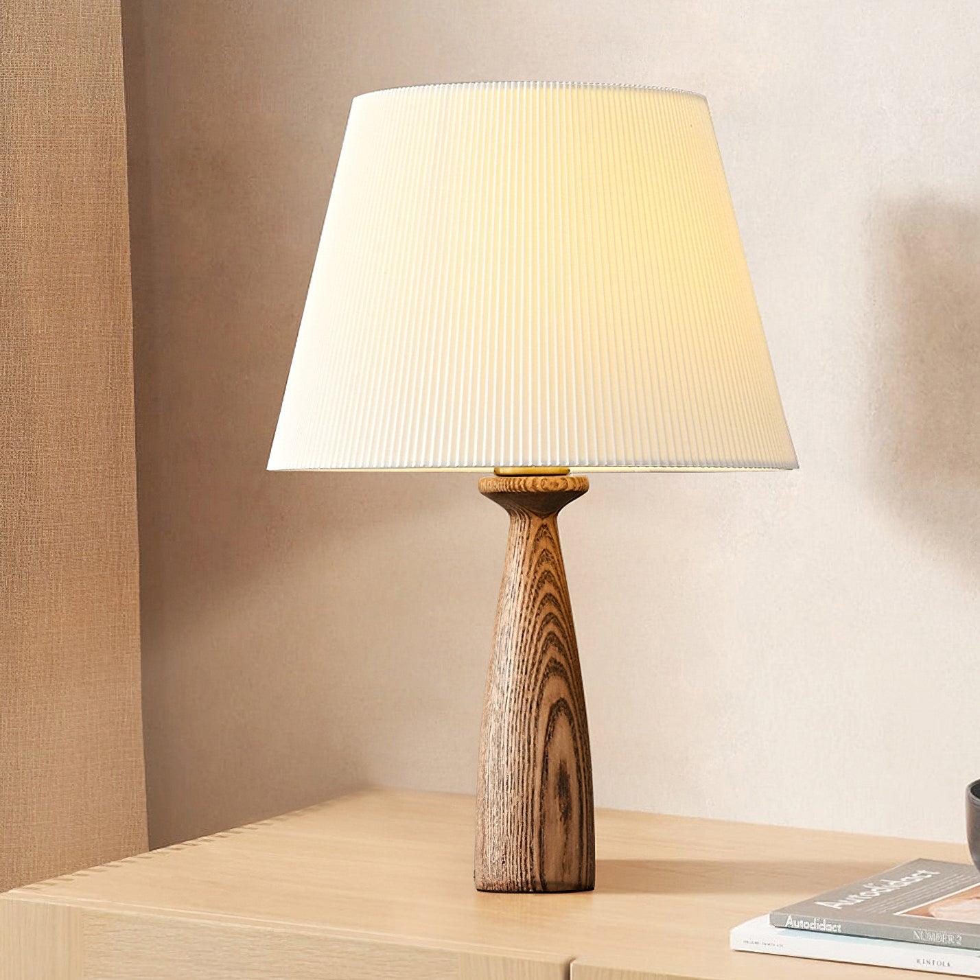 Soma Table Lamp Nora Wood
