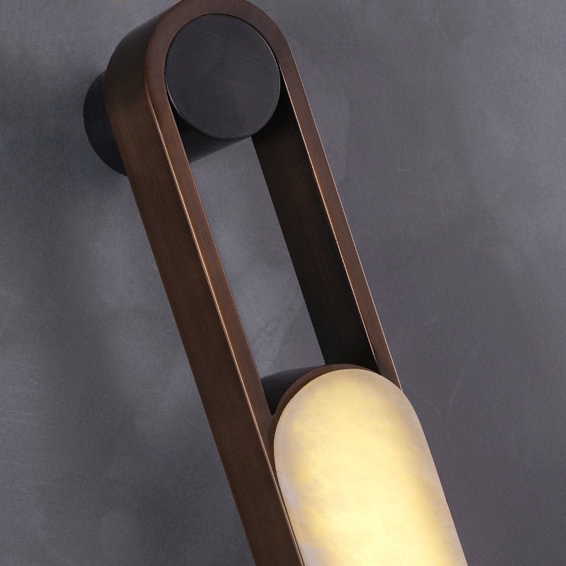 Albelira Alabaster Frame Wall Light