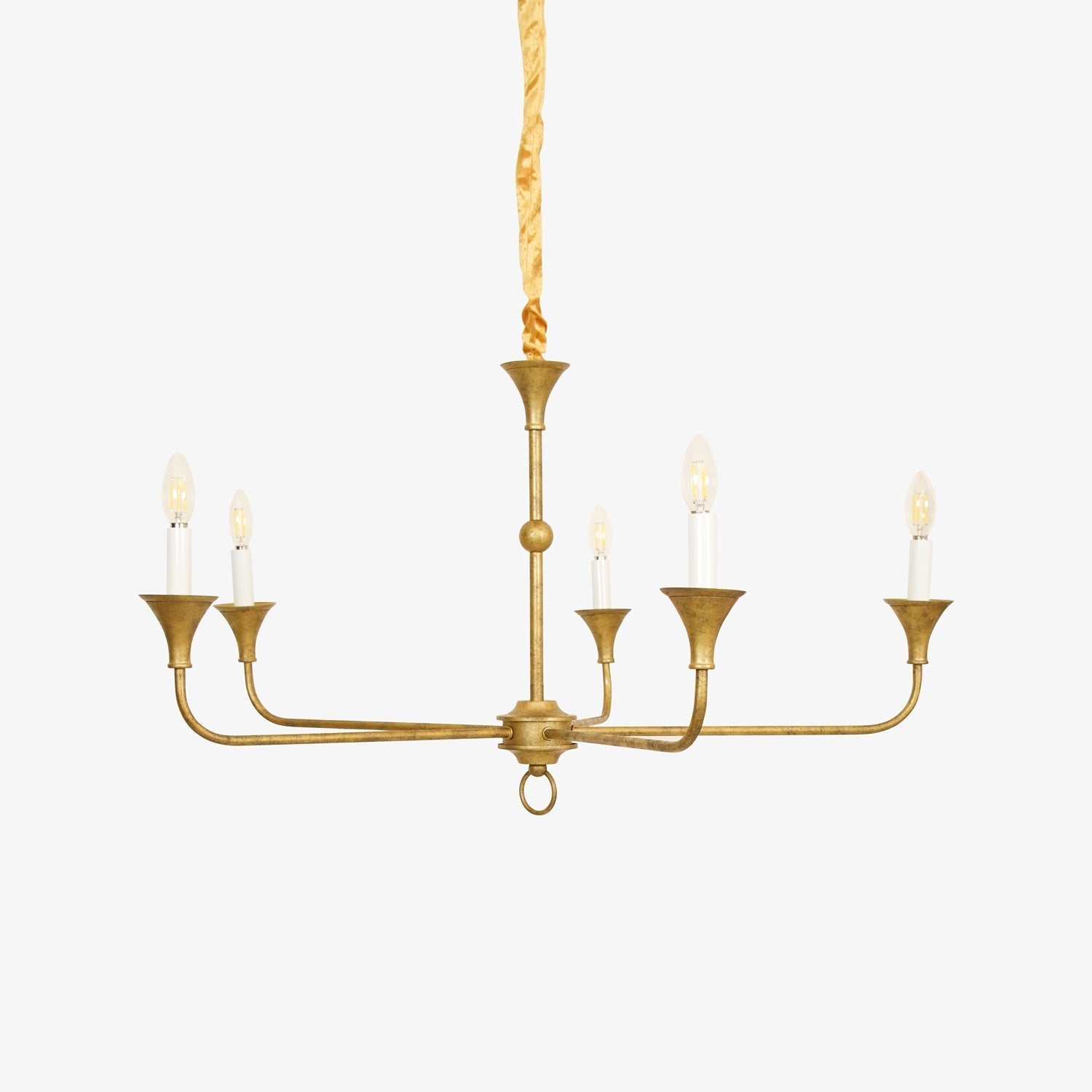 Lustra Candle Chandelier Elegant - Neutral Decor