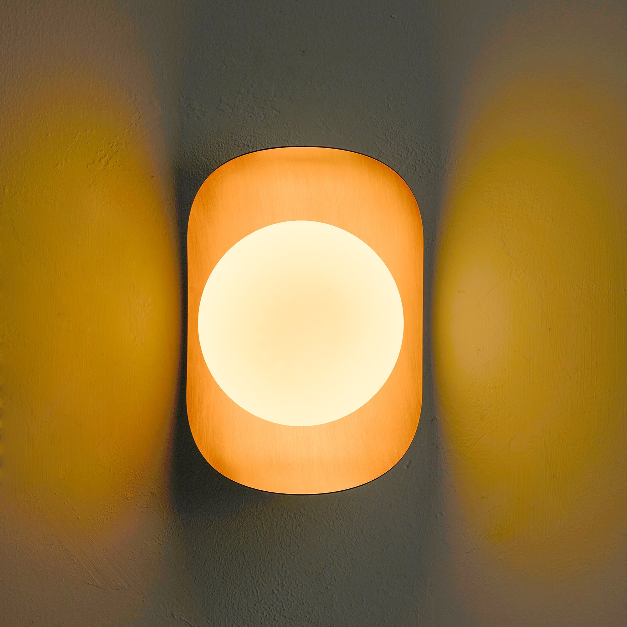 Aurecourt Brass Indoor Wall Light
