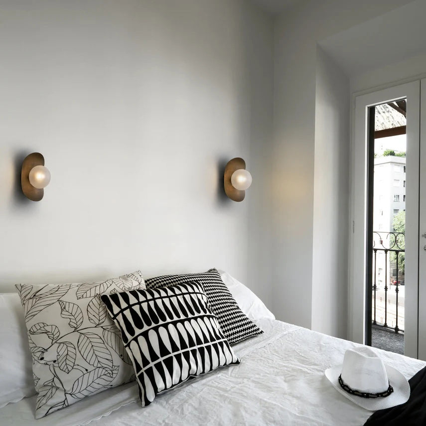 Aurecourt Brass Indoor Wall Light