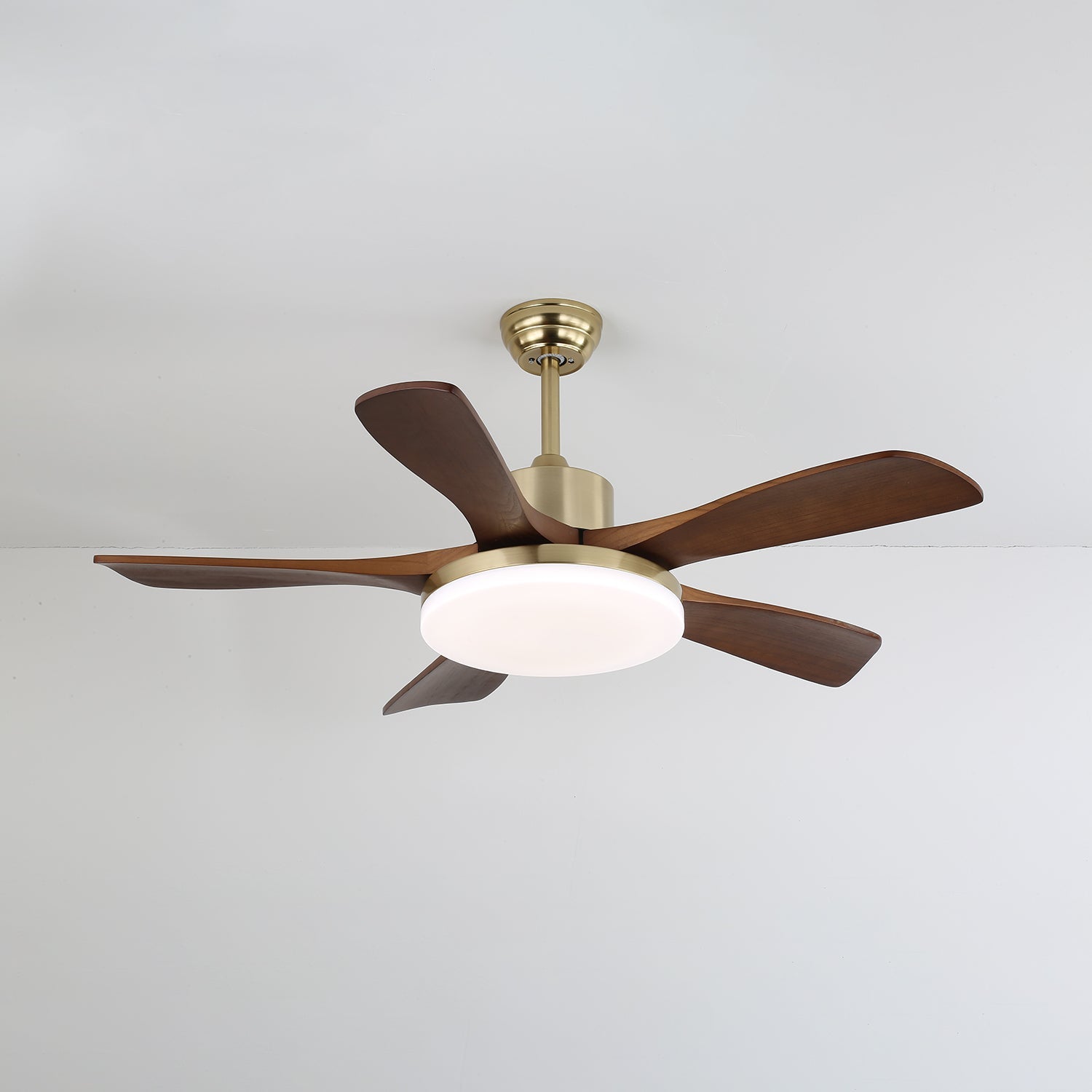 Elverena Wood Ceiling Fan Light