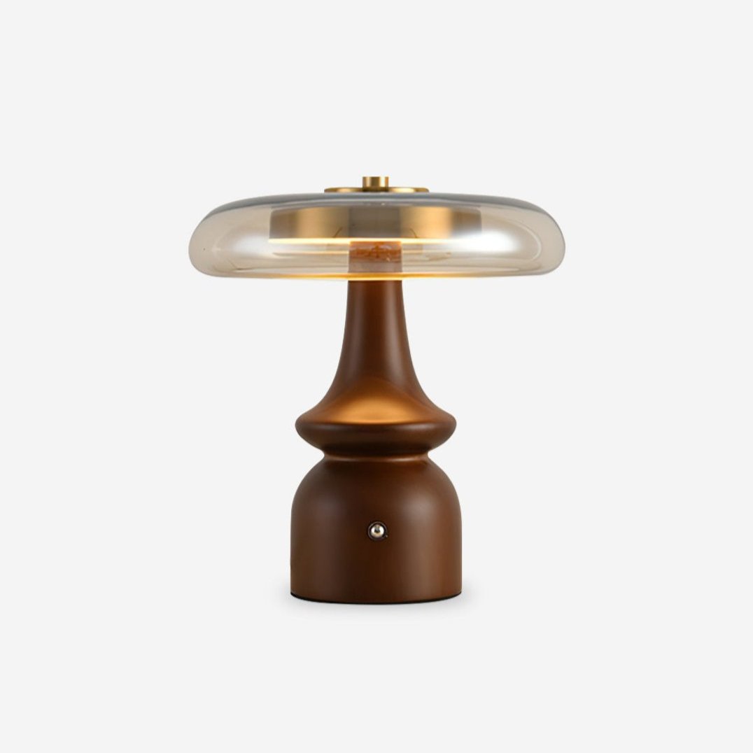 Moro Retro Wood Table Lamp