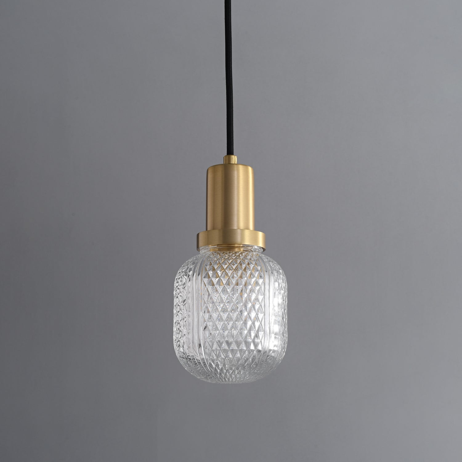 Cacarir Premium Nordic Art Brass Glass Pendant Lamp