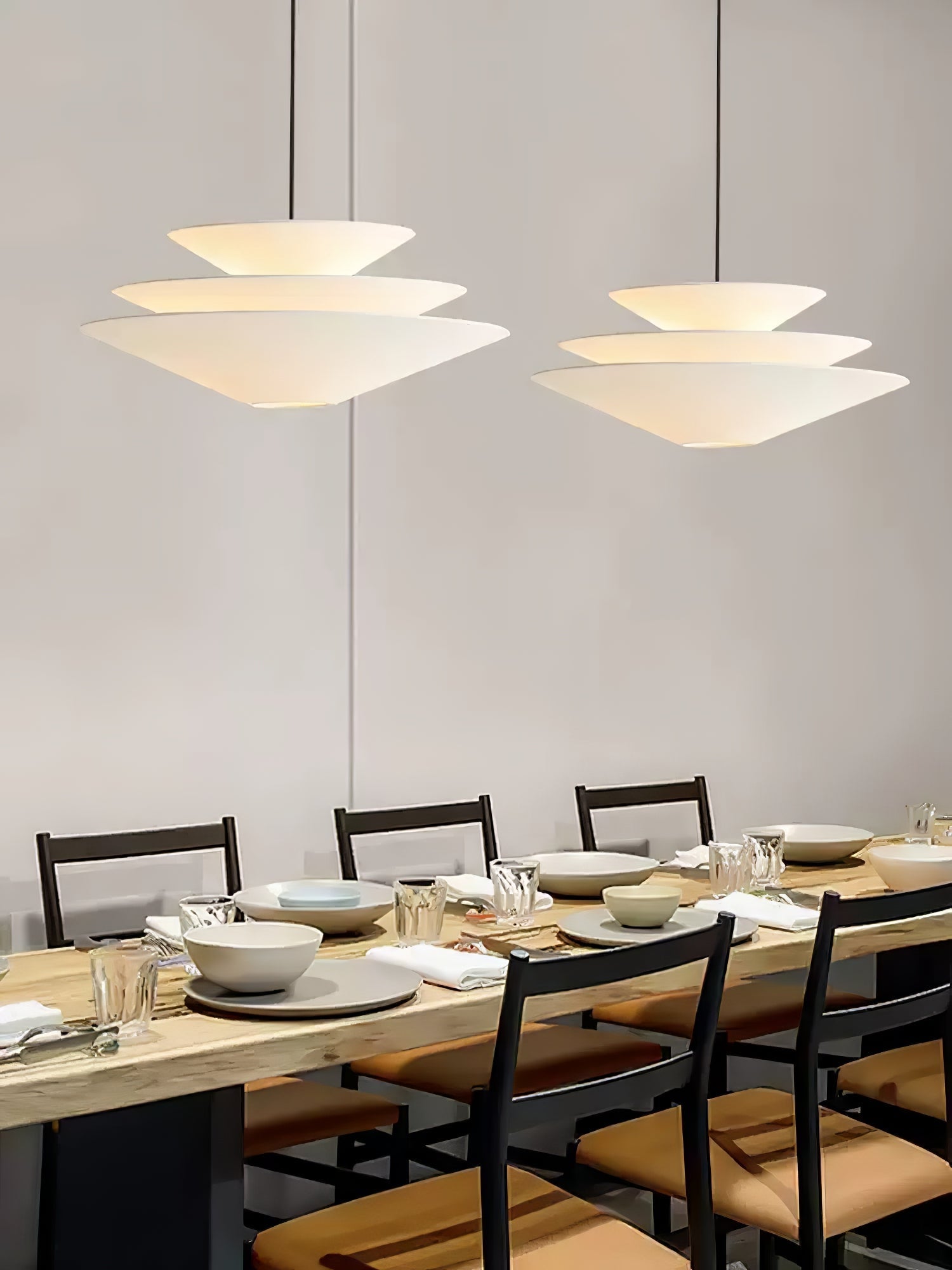 Triara Minimalist Layered Pendant Light