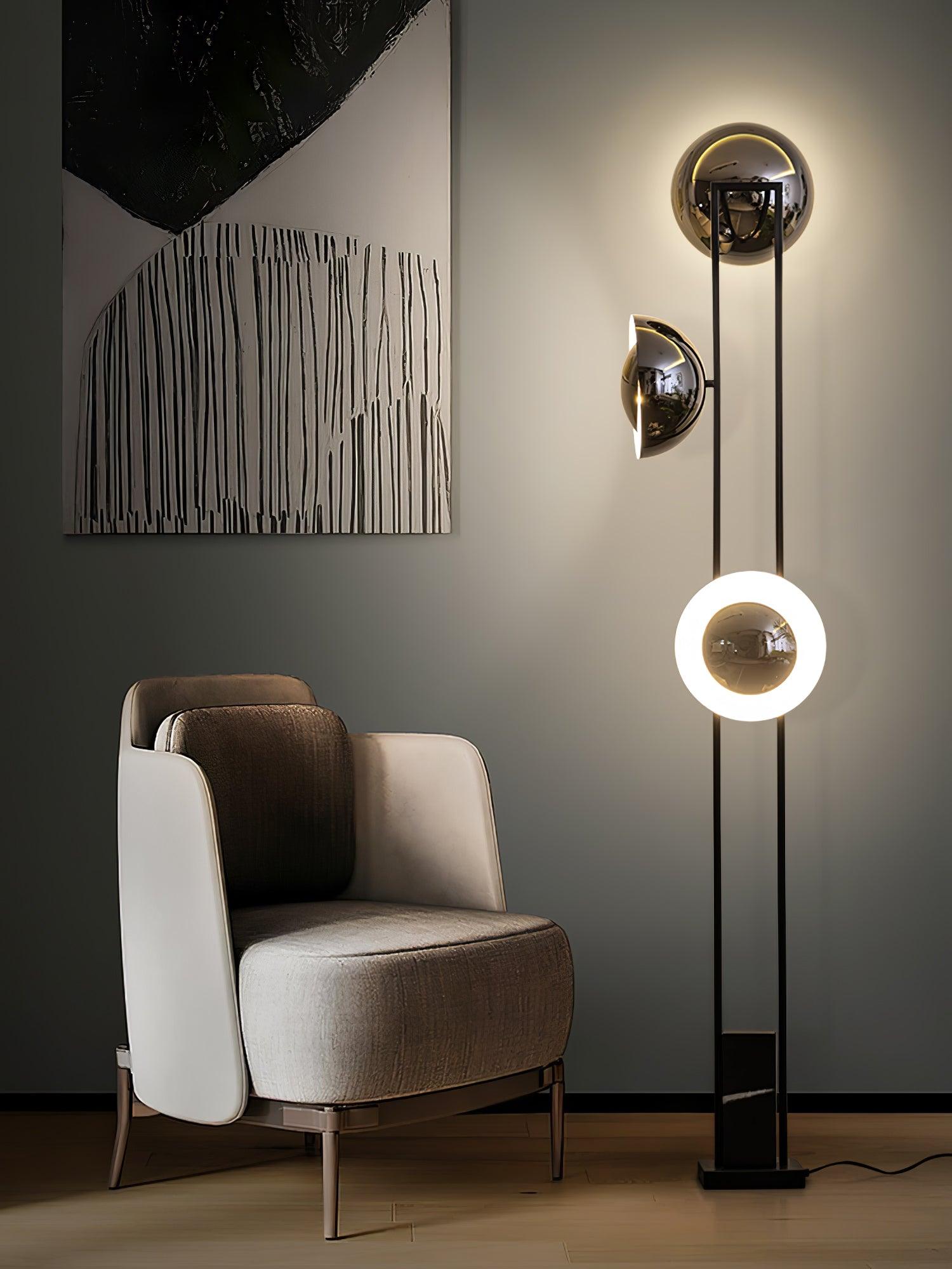 Alio Modern Marble Floor Lamp