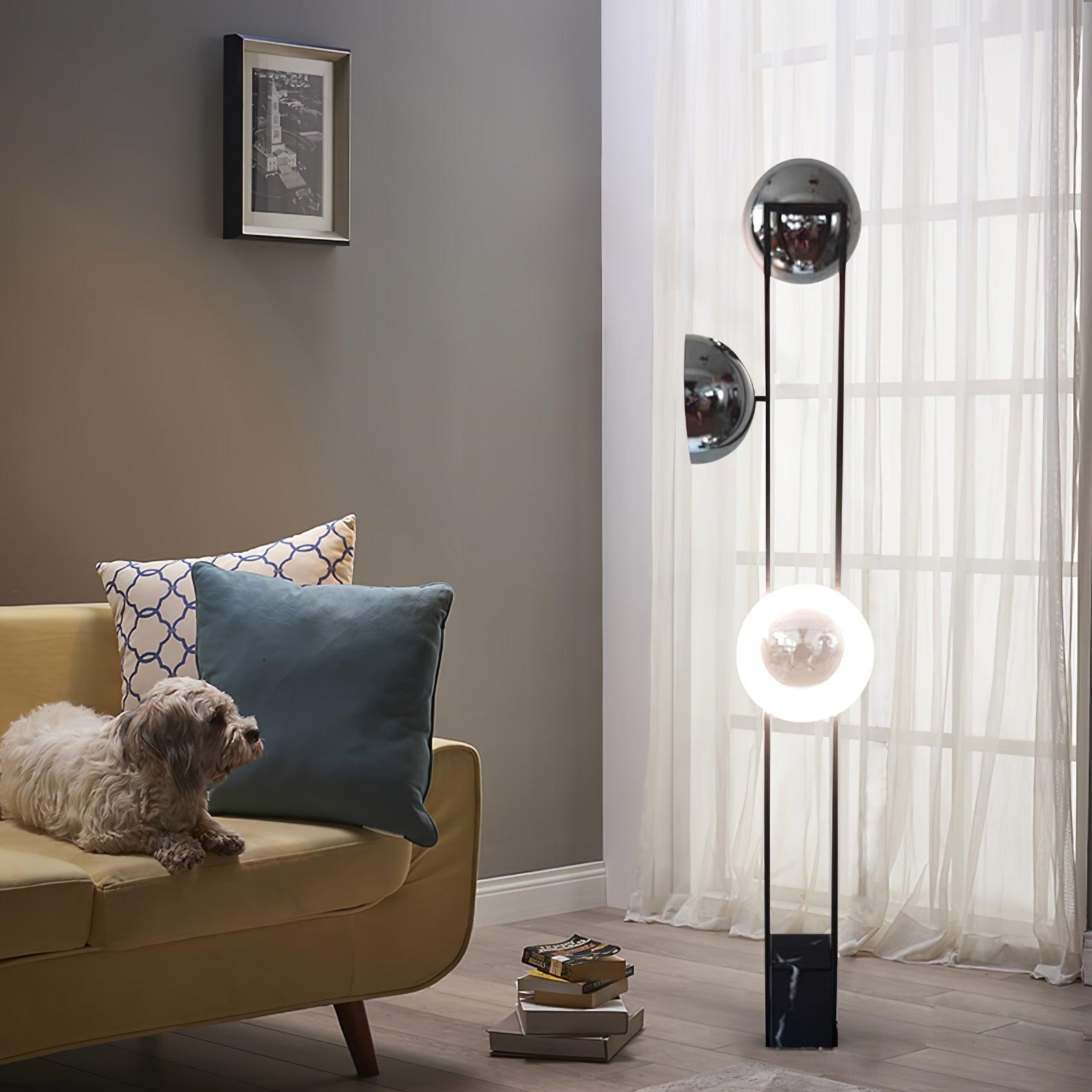 Alio Modern Marble Floor Lamp