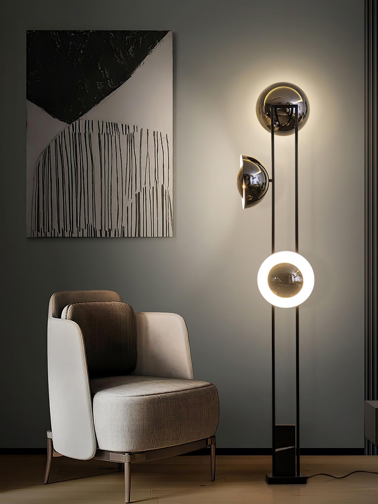 Alio Modern Marble Floor Lamp