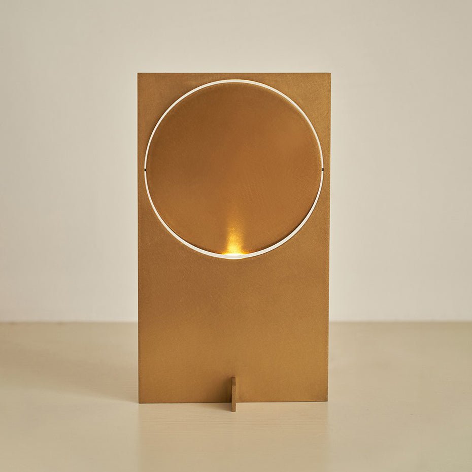 Terieriella Rotating Disc Table Lamp