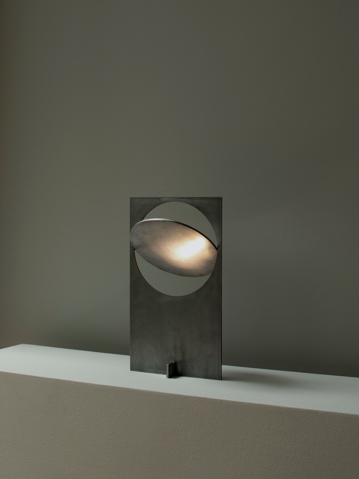 Sixor Steel Futuristic Table Lamp