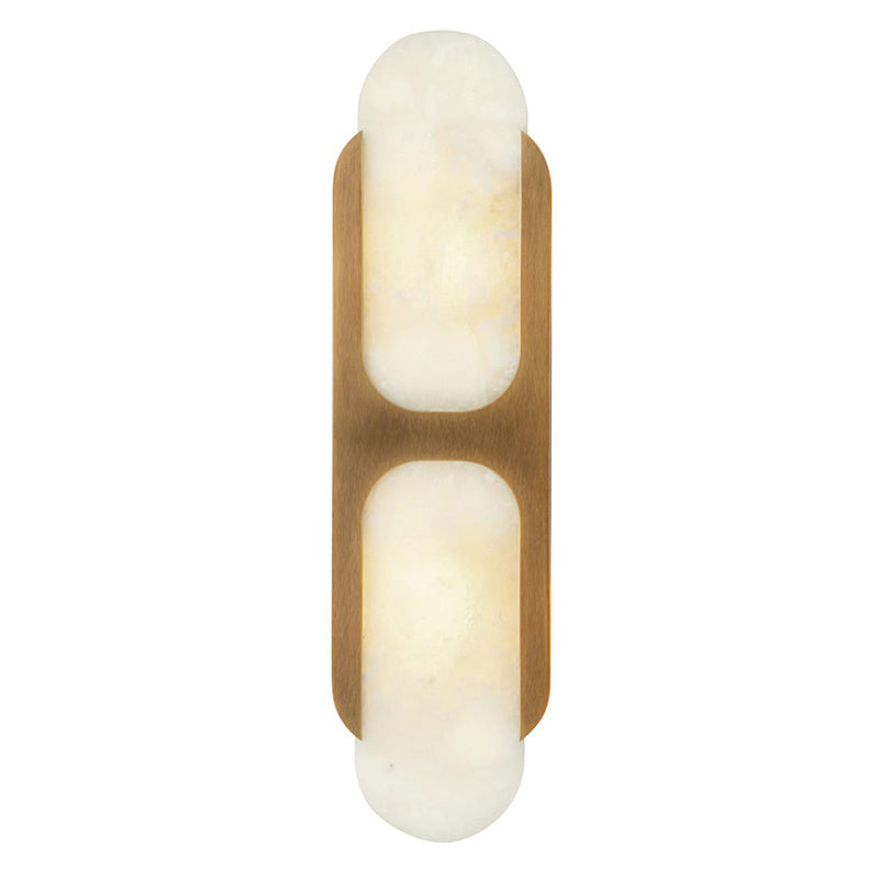Silverford Alabaster Indoor Wall Light