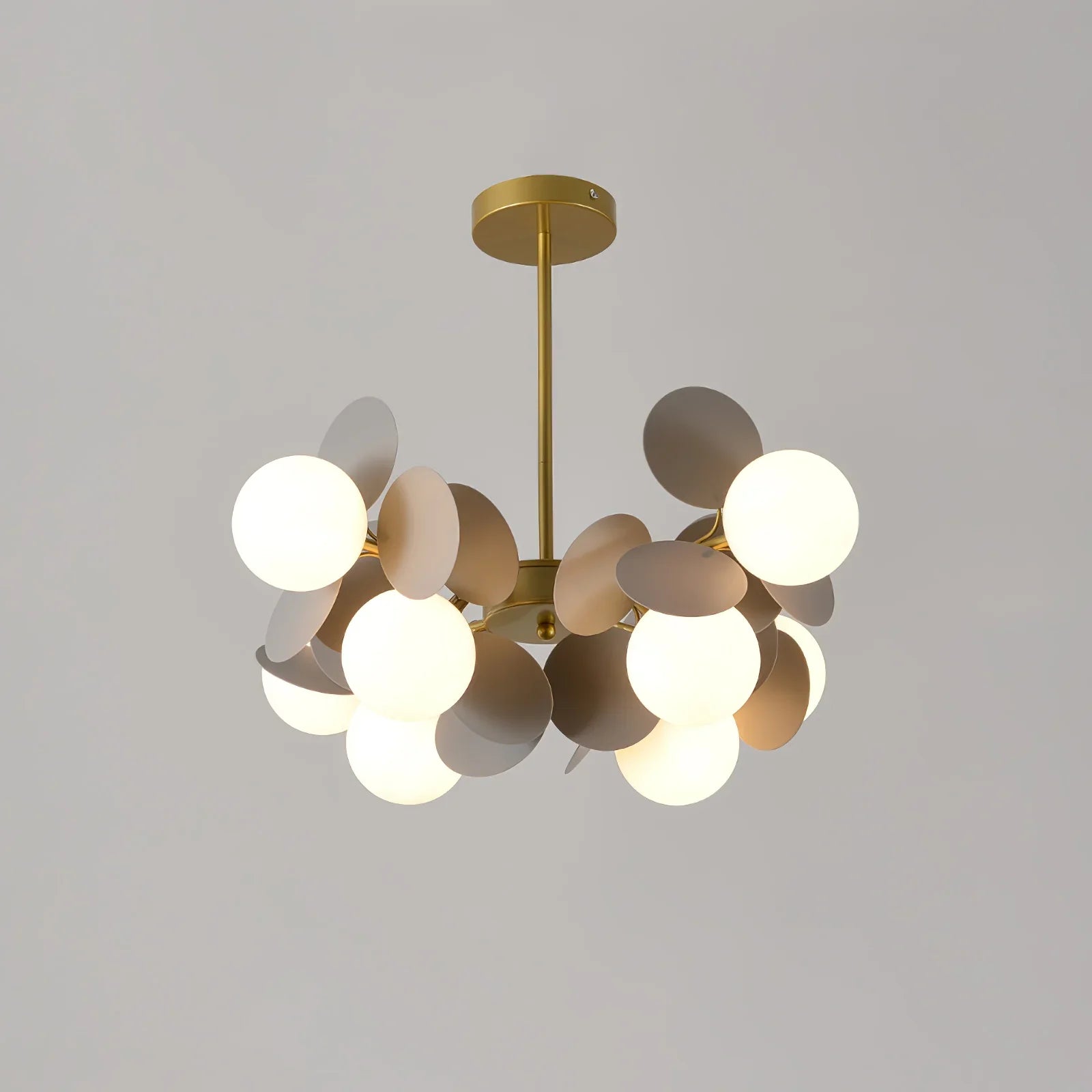 Aria Multicolored Flower Branch Chandelier Living Room