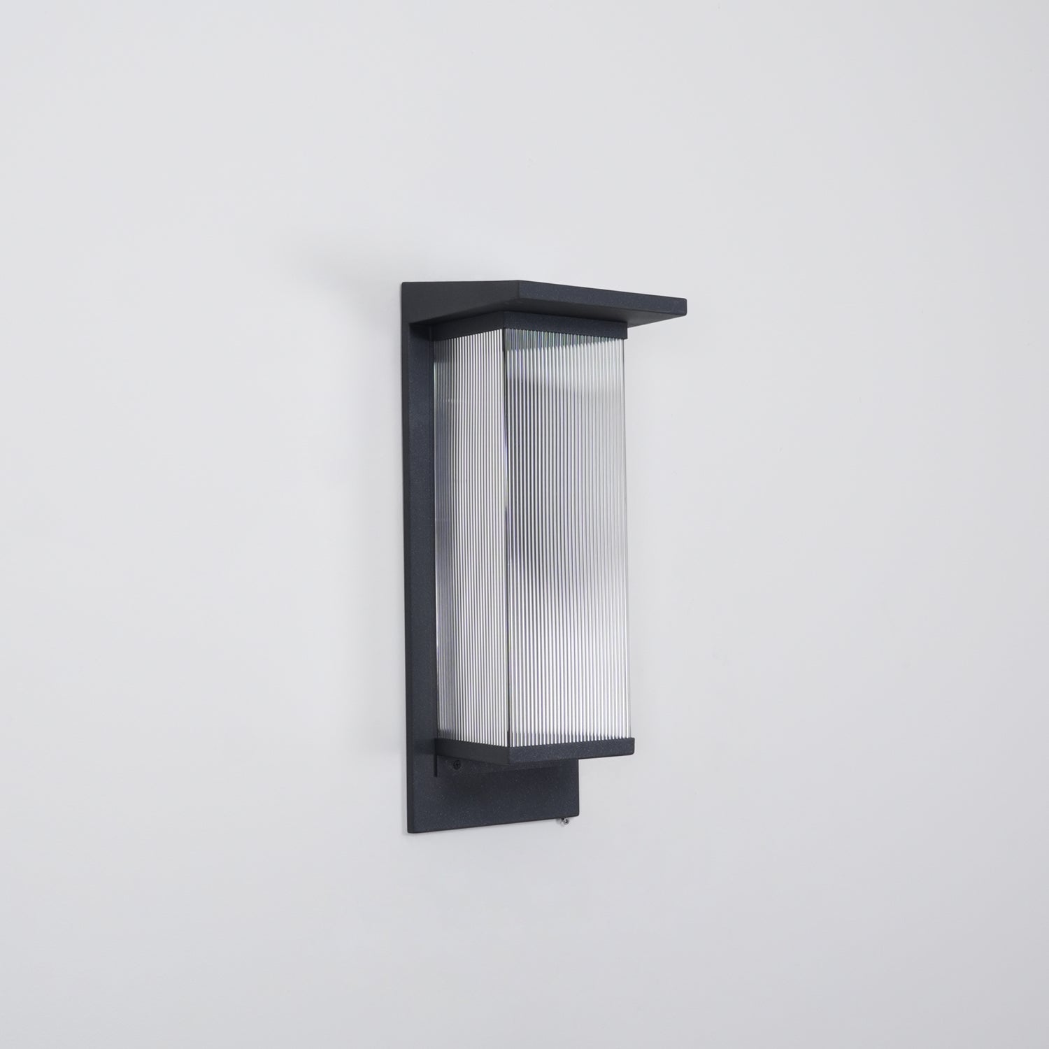 Corvian Dependable Unique Box Solar Outdoor Wall Lamp
