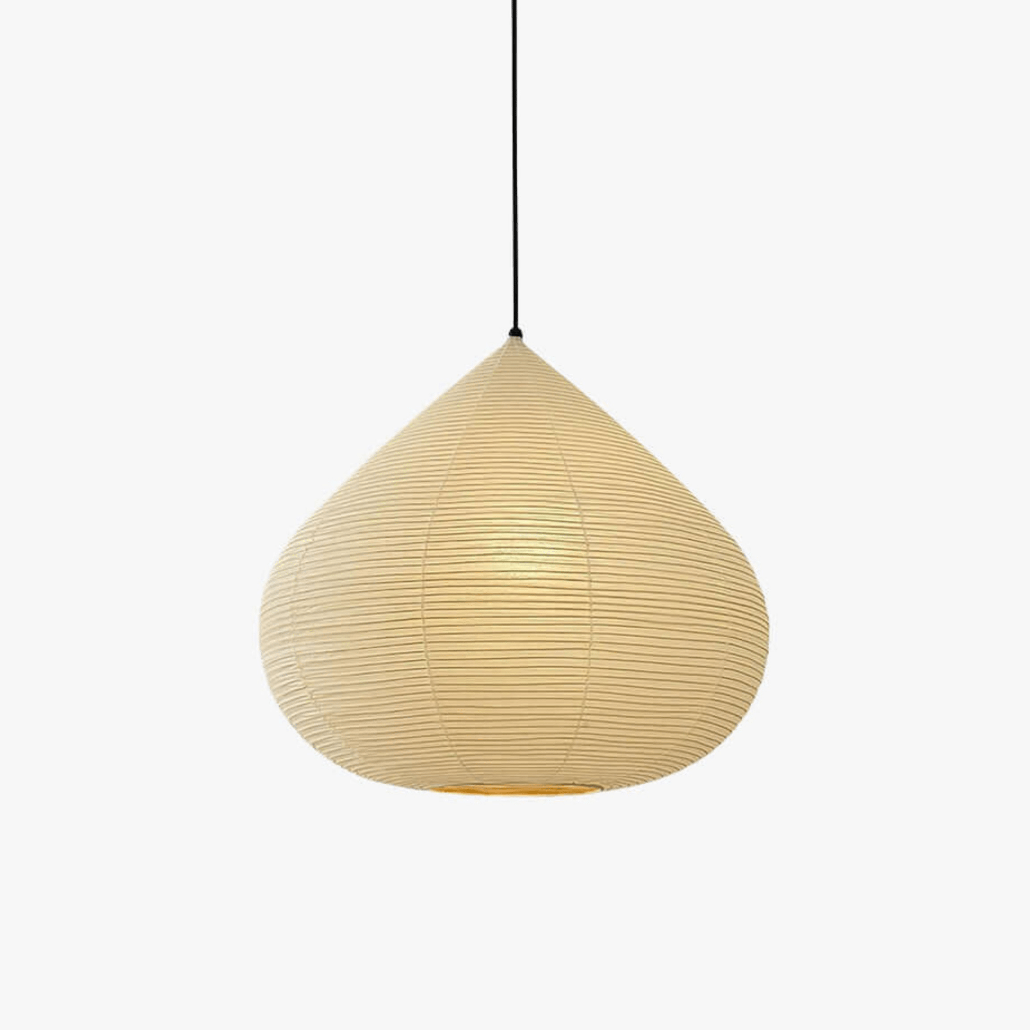 Onion Shape Paper Pendant Light