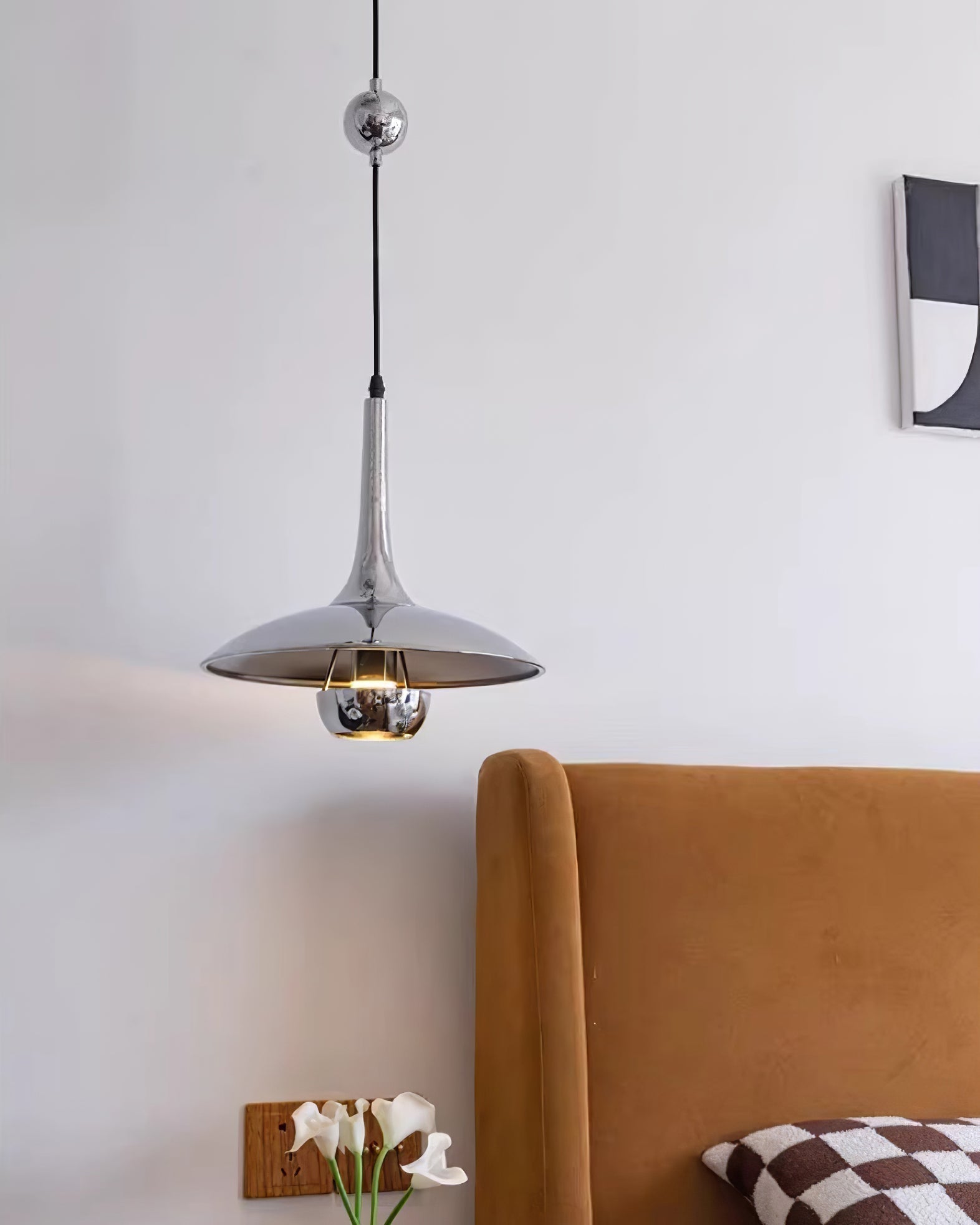 Virainenne Pendant Lamp Adjustable for Living Room