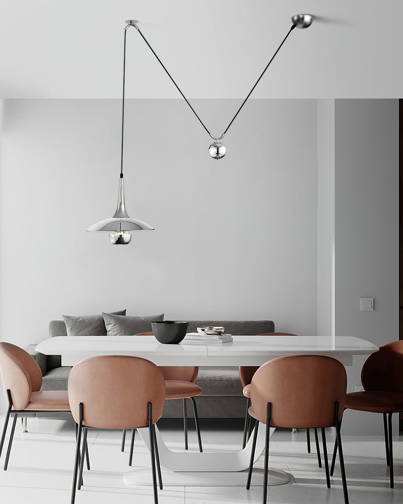 Virainenne Pendant Lamp Adjustable for Living Room