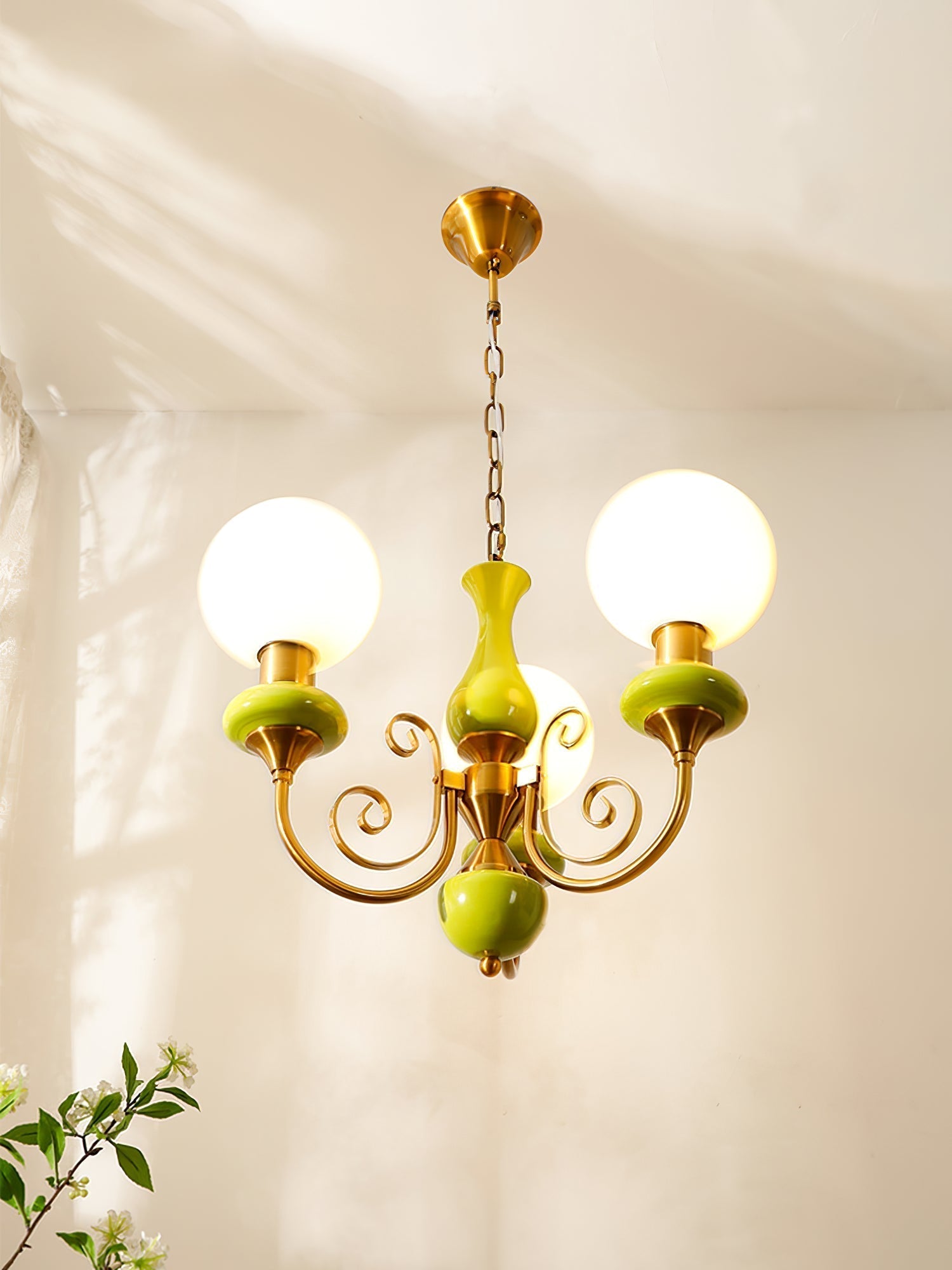 Evsolia Glass Chandelier