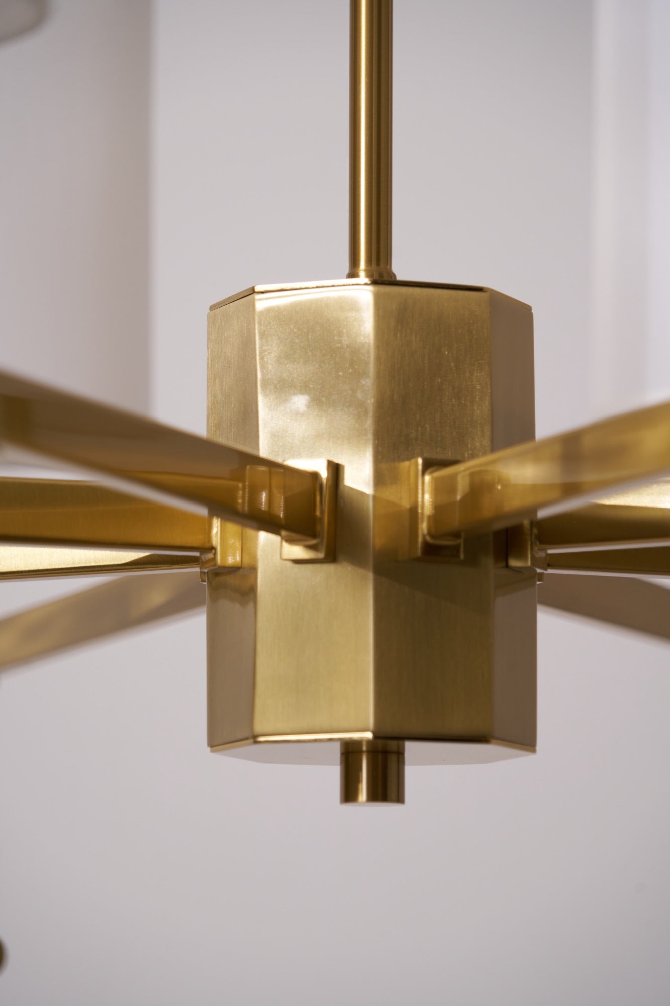 Ulcarisra Traditional Vintage Brass Fabric Chandelier