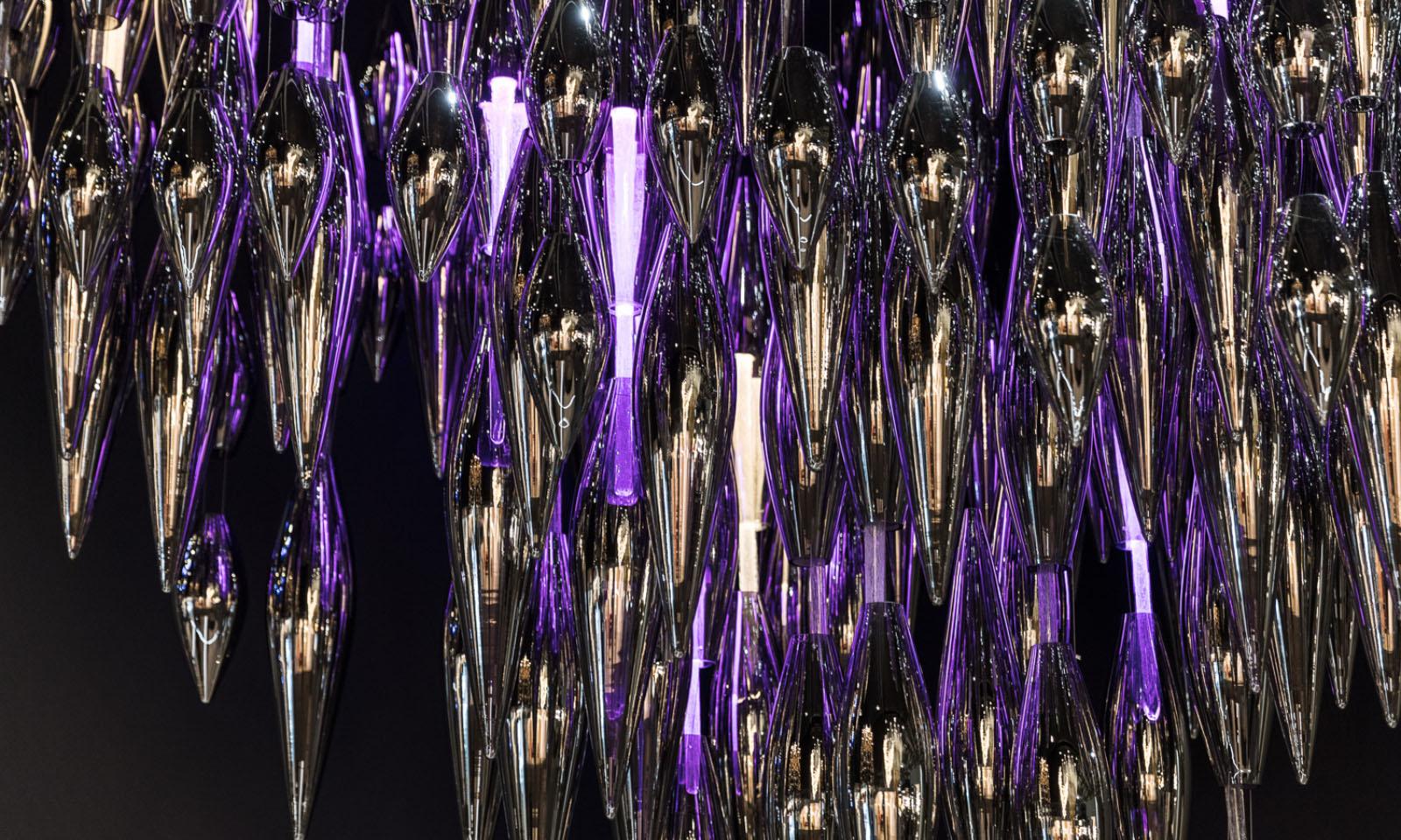 Oloren Prismatic Crystal Chandelier